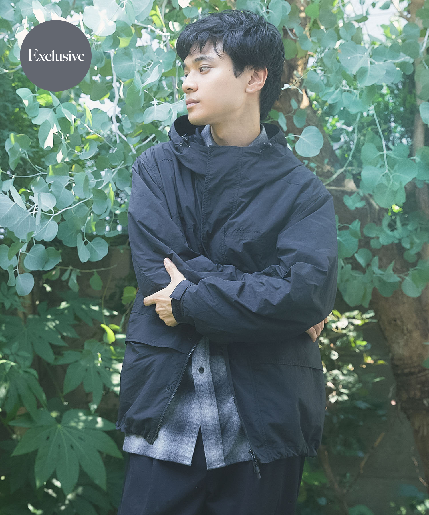 『別注』Snow Peak Apparel×DOORS　NYLON TUSSAH PARKA