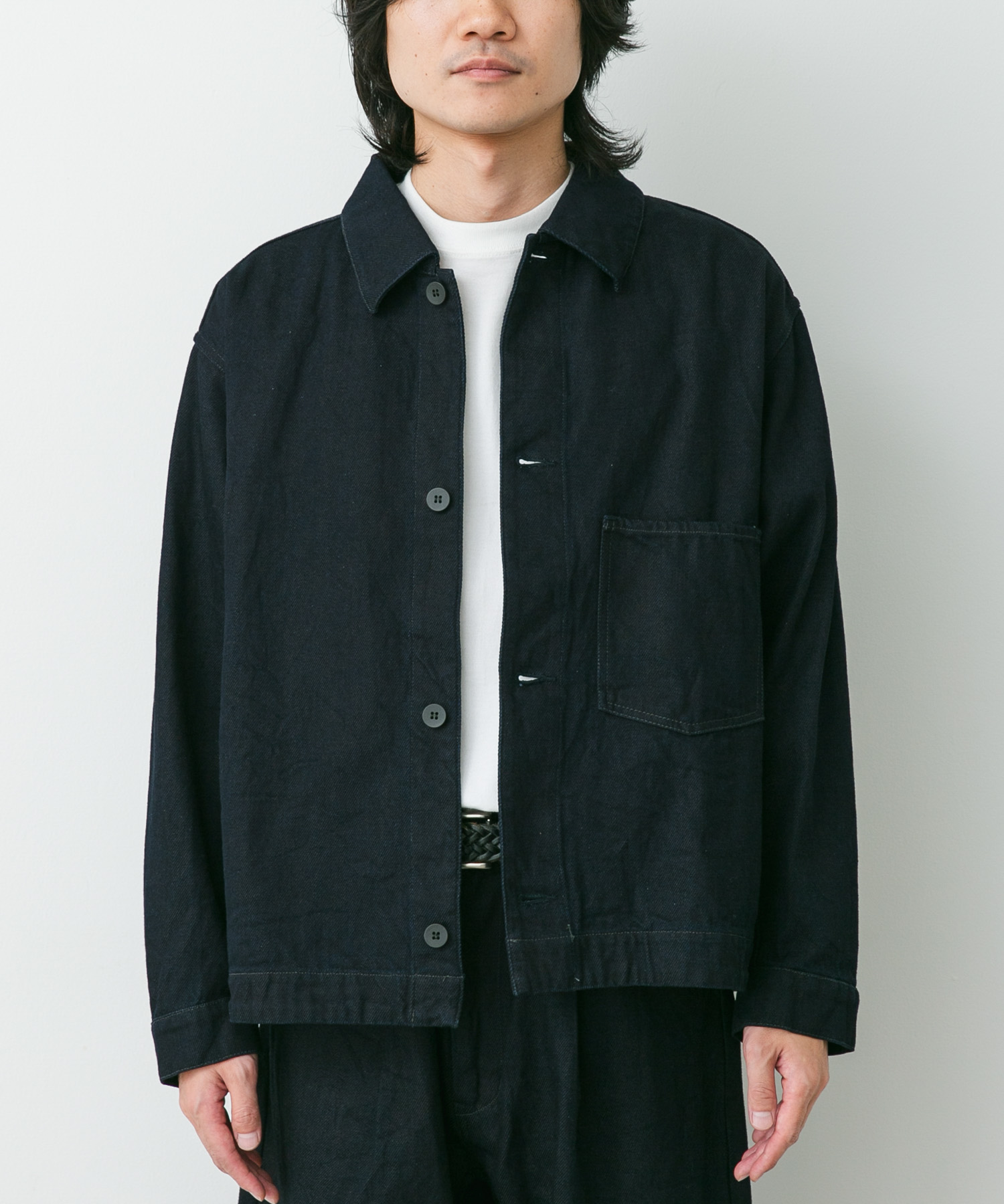 STILL BY HAND　12OZ DENIM JACKET
