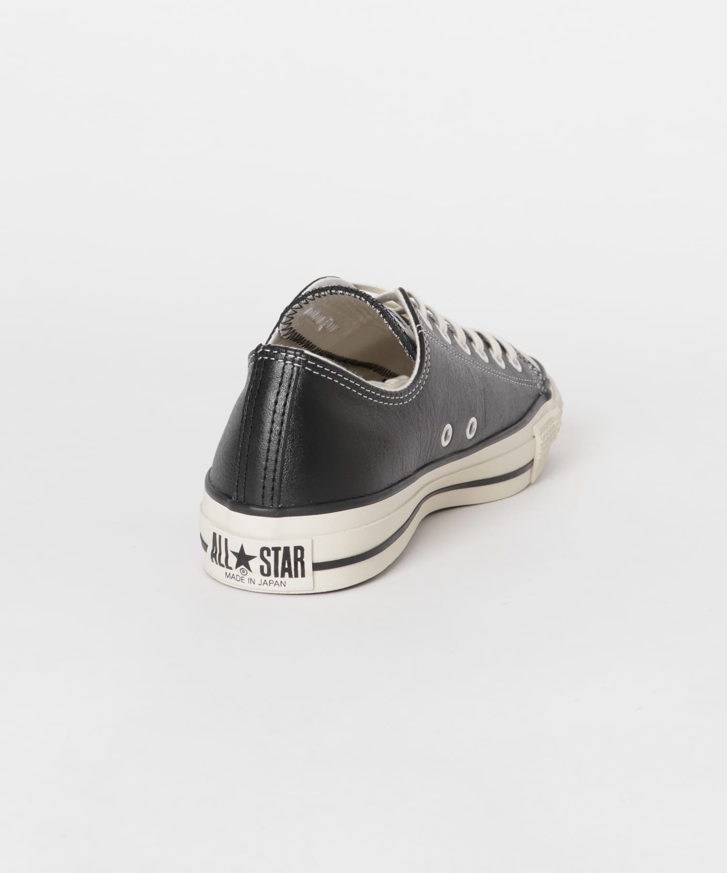 CONVERSE　LEATHER ALL STAR J OX V.BLACK 7.5