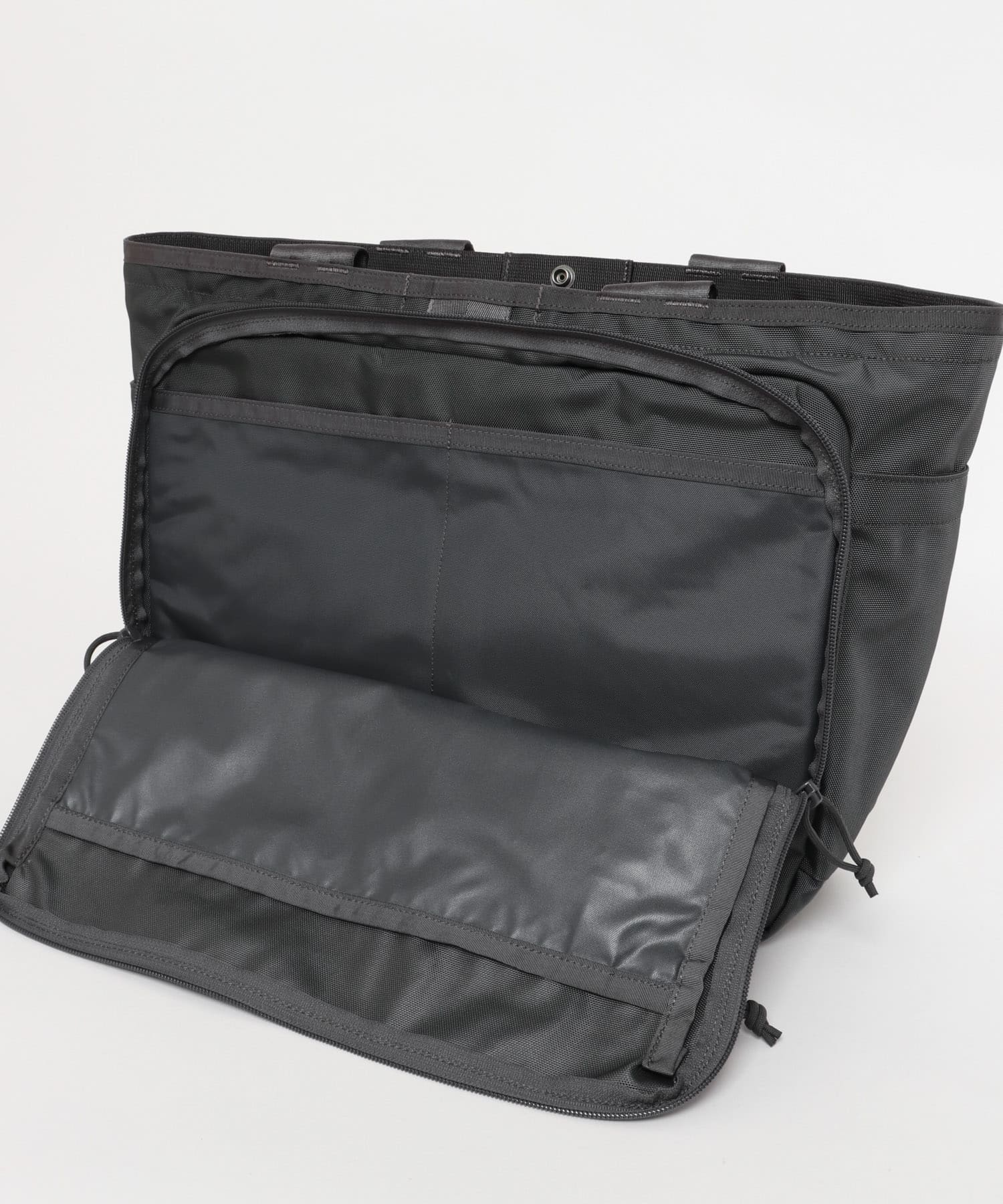BRIEFING　BS BOX TOTE AG DARK GRAY -
