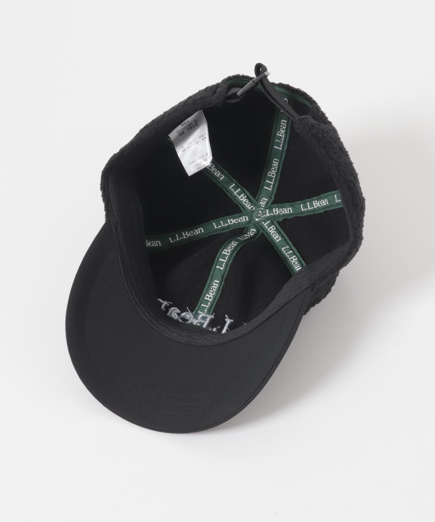 L.L.Bean　W/R BOA FLEECE 6P CAP BLACK One