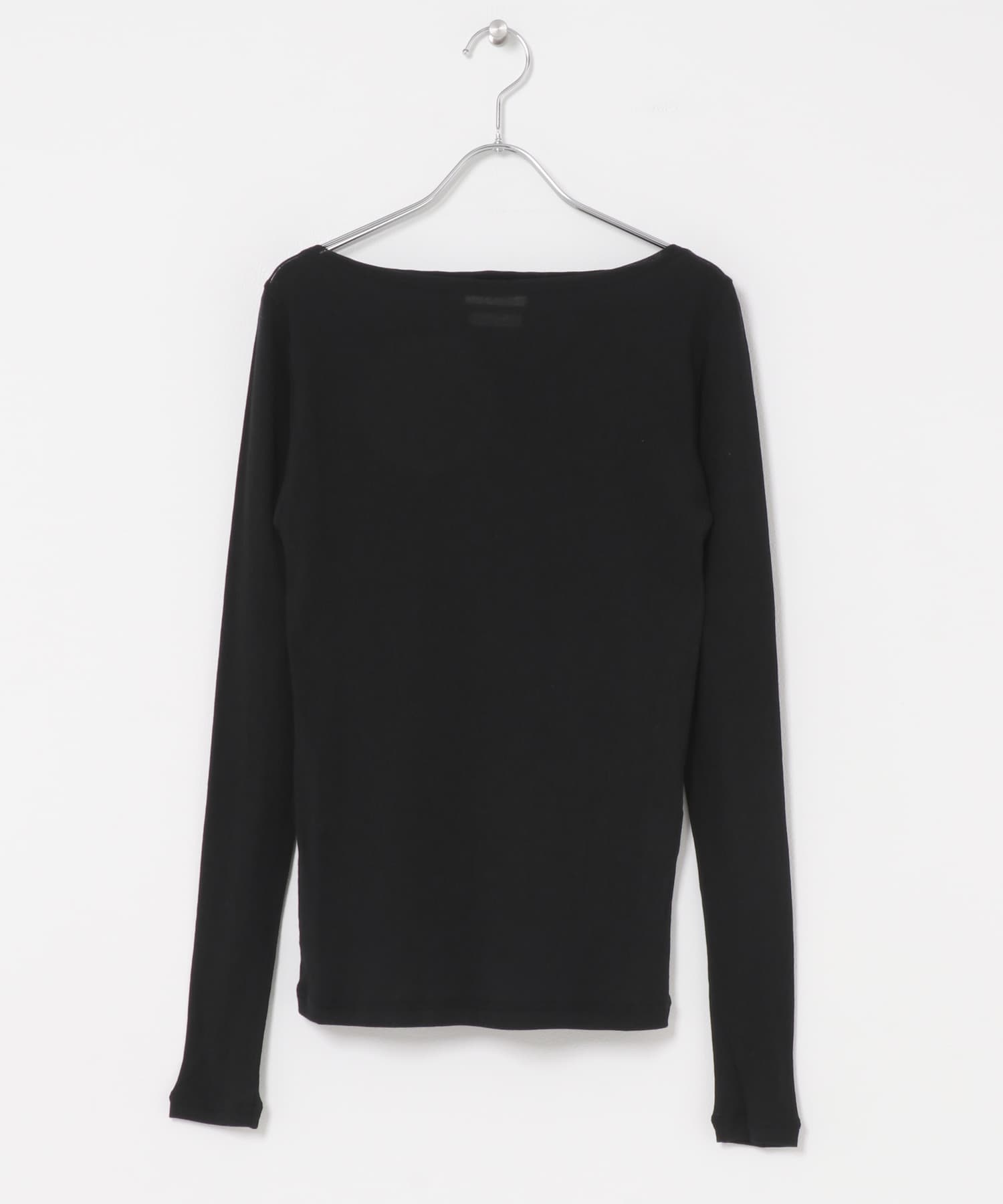 FUJI　BOAT NECK LONG-SLEEVE T-SHIRTS