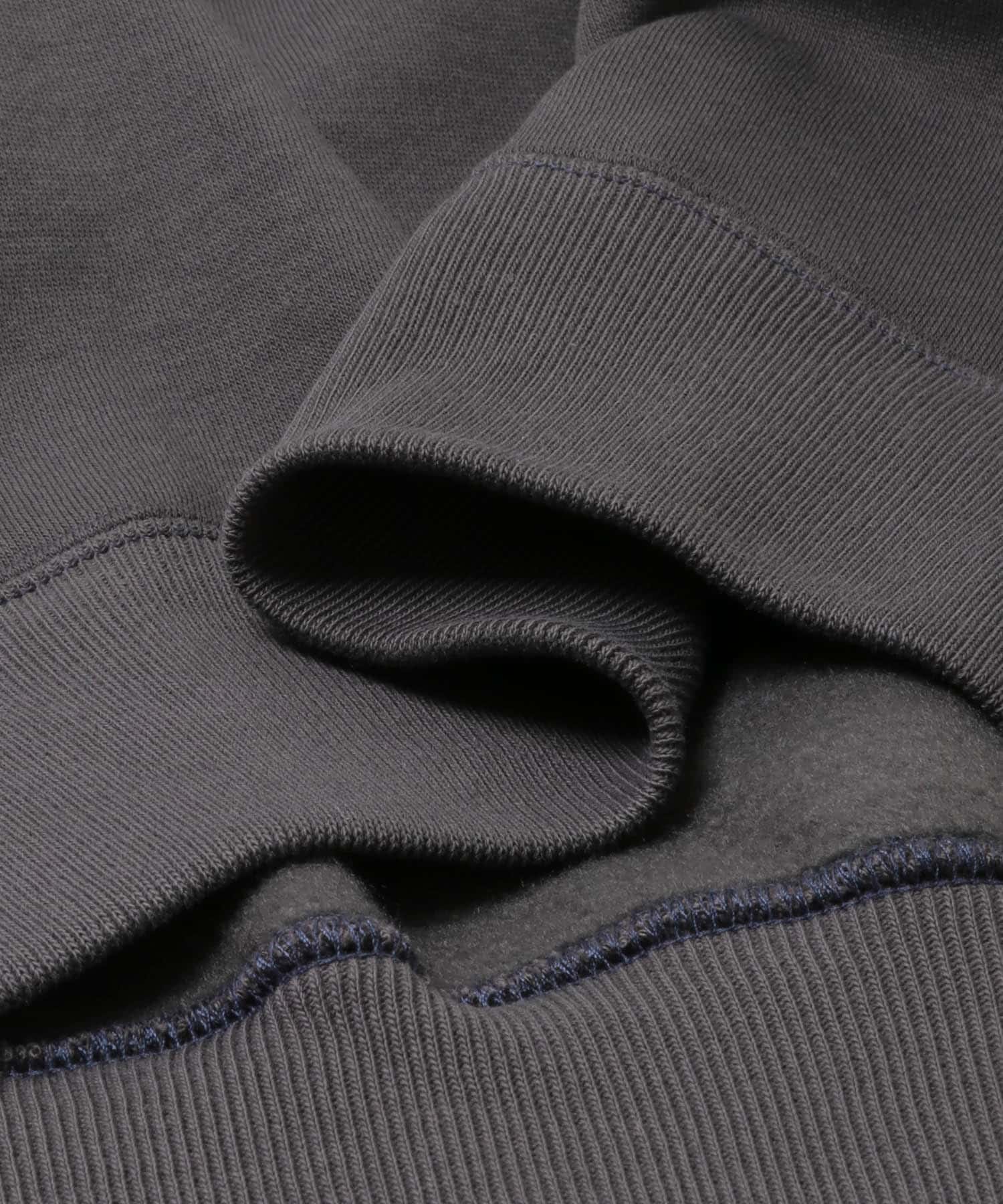 GYMPHLEX　SWING SLEEVE CREW NECK CHARCOAL 12