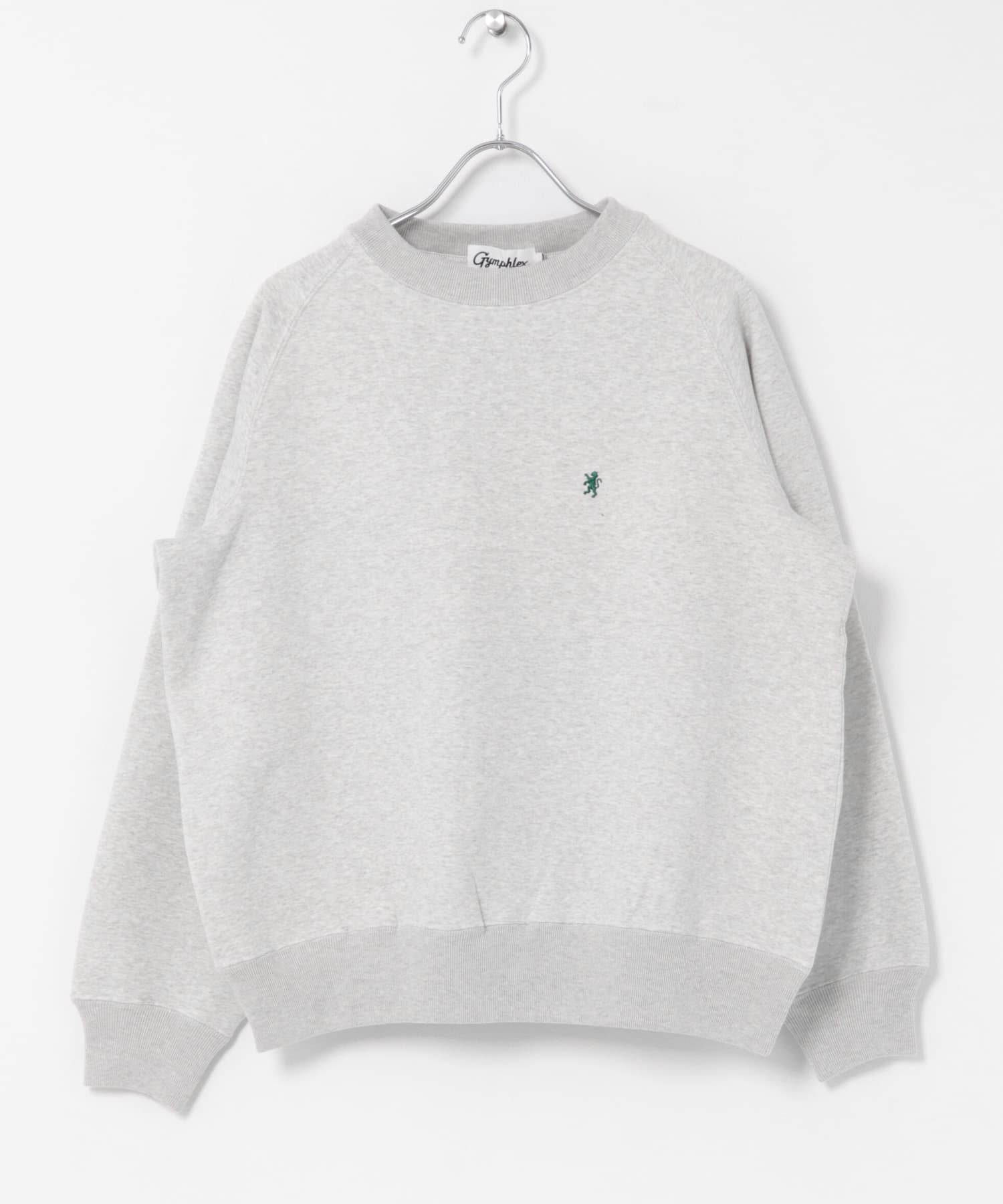 GYMPHLEX　SWING SLEEVE CREW NECK TOPGREY 12