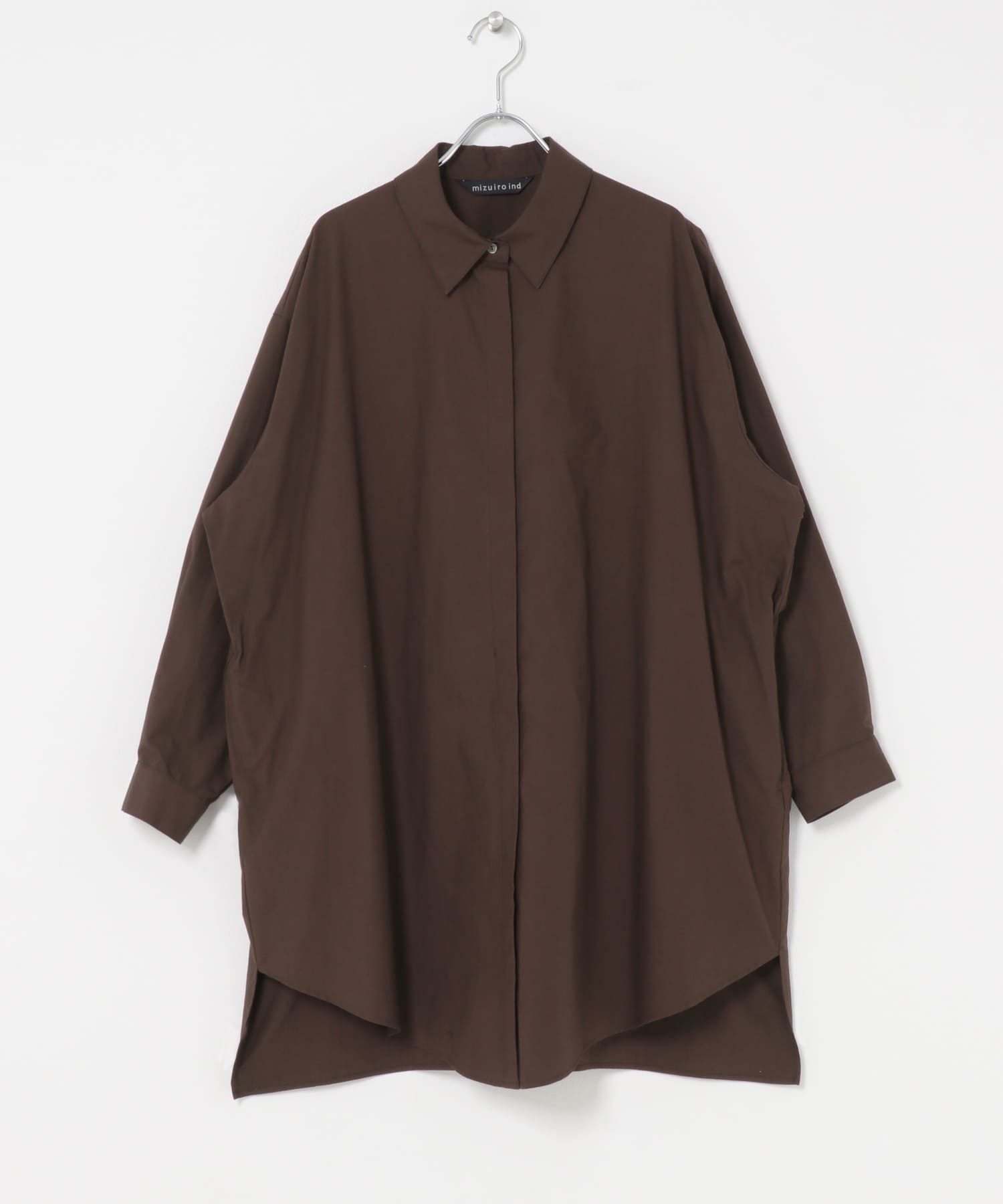 mizuiro ind　BOX CUT SHIRTS
