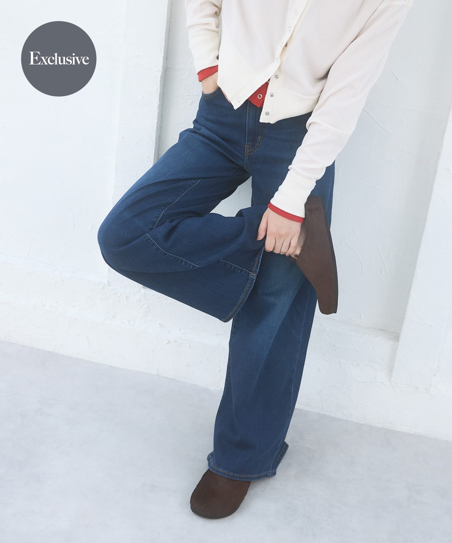 LEVI’S　EXCLISIVE 728 HR WIDE LEG
