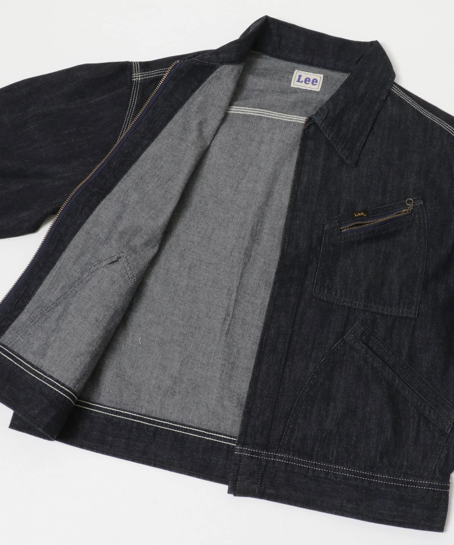 『別注』Lee×DOORS　ZIPUP SHIRTS JACKET OW M