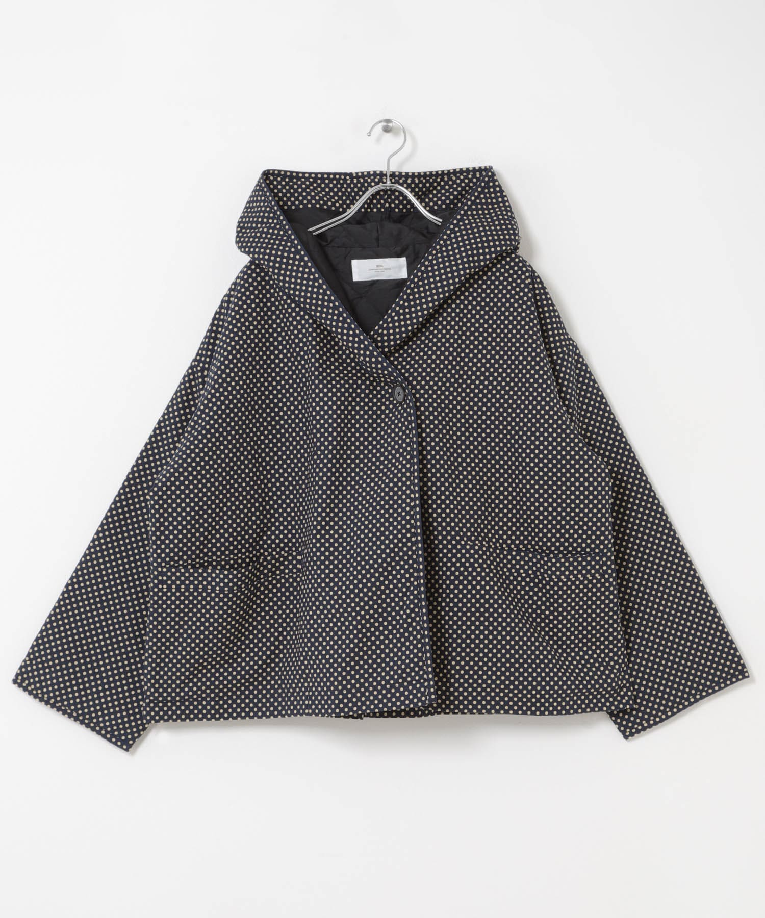 SOIL　QUILTED LINING HOODED JACKET