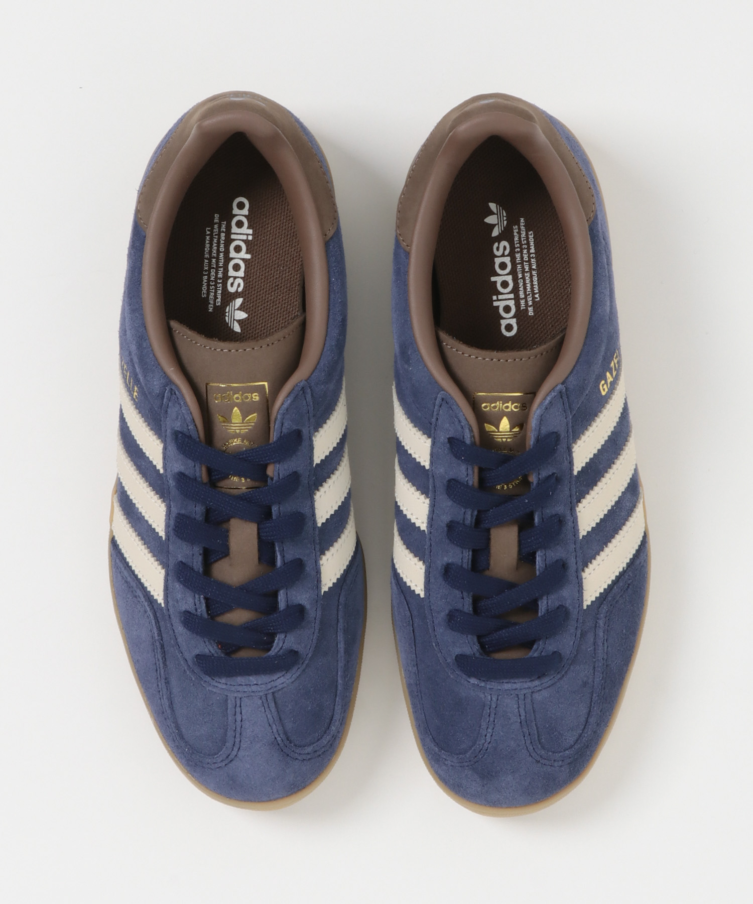 adidas　EXCLUSIVE GAZELLE INDOOR INDIGO 22.5