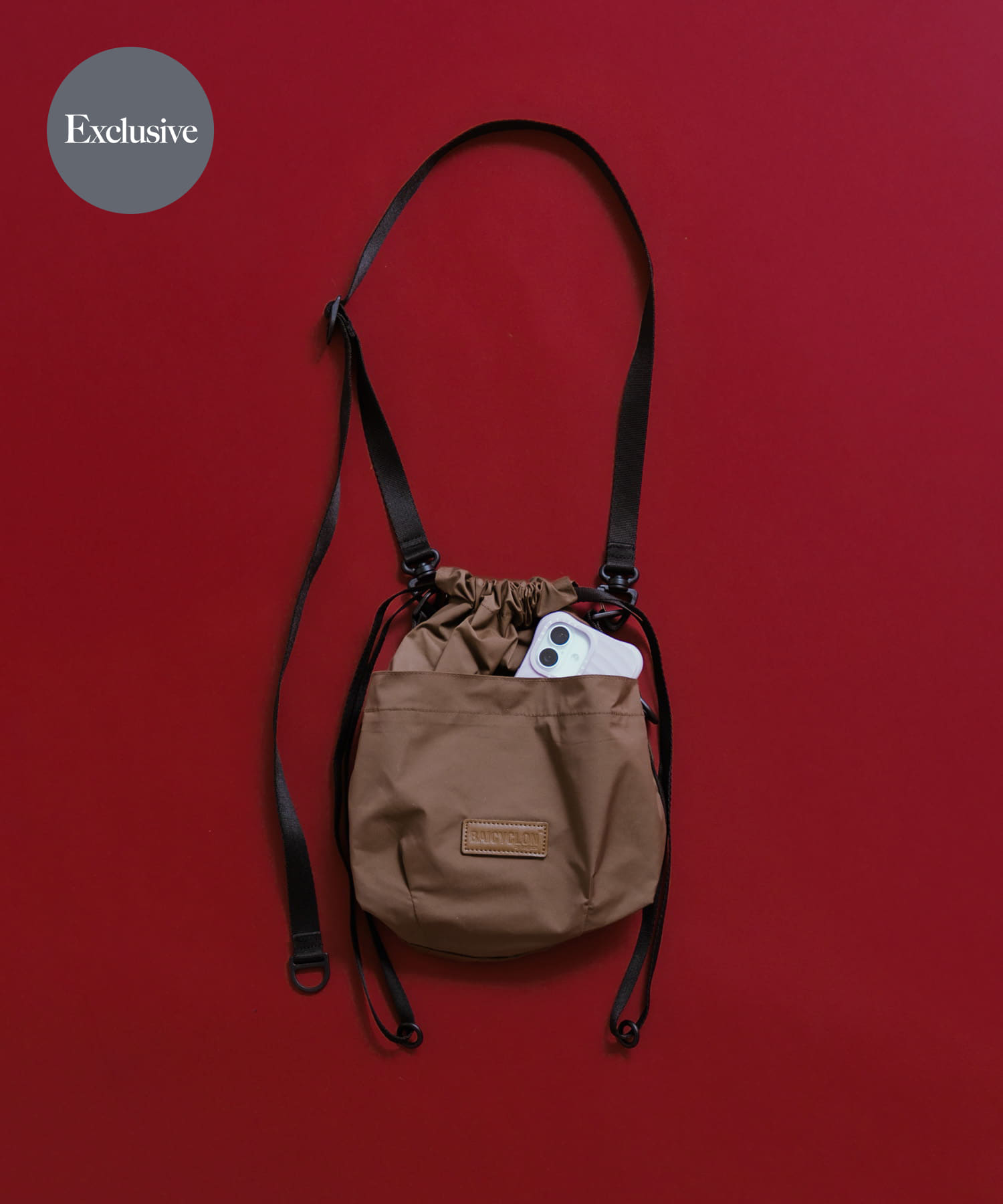 BAICYCLON　EXCLUSIVE DRAW STRING BAG