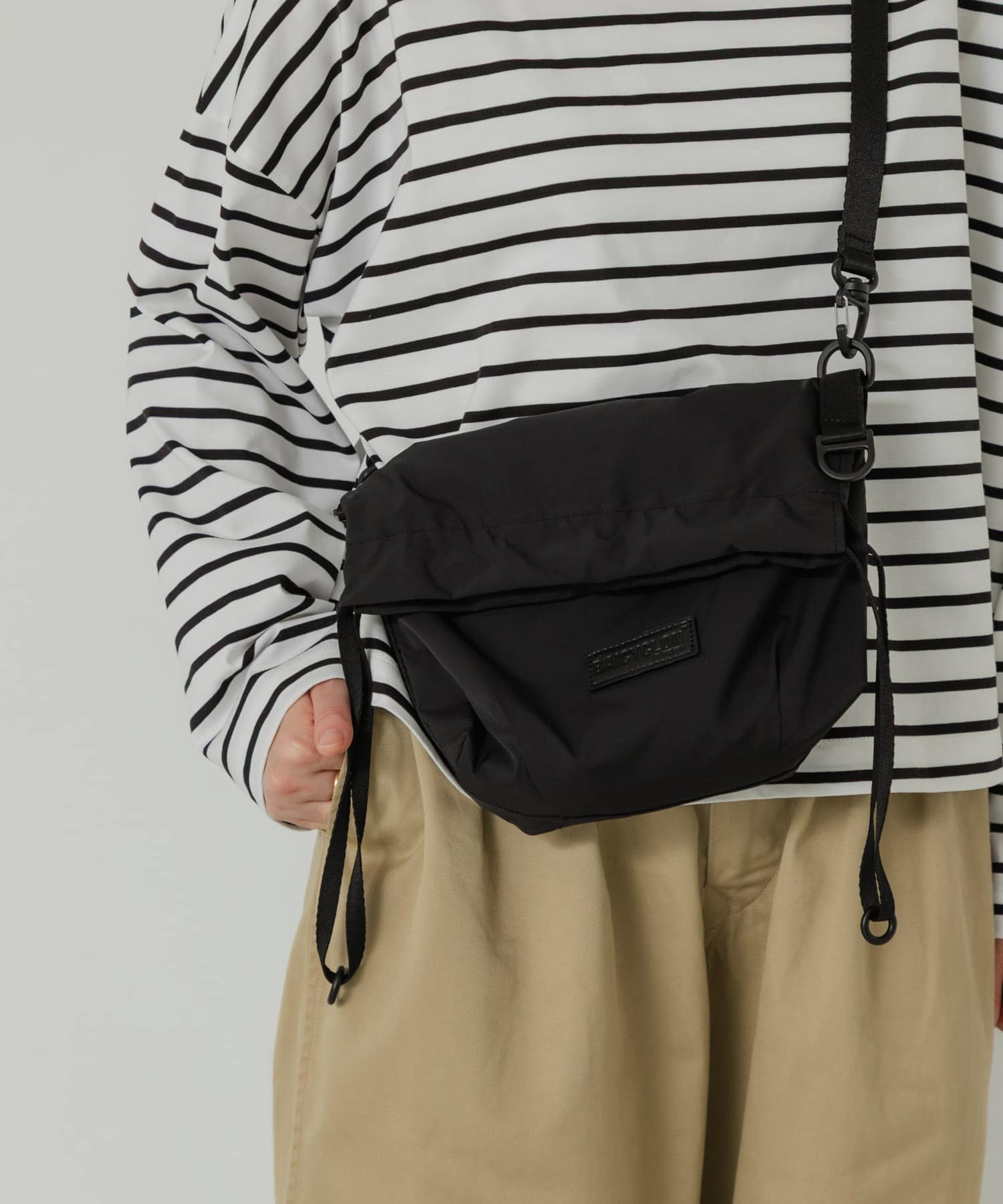 BAICYCLON　EXCLUSIVE DRAW STRING BAG BLACK Free
