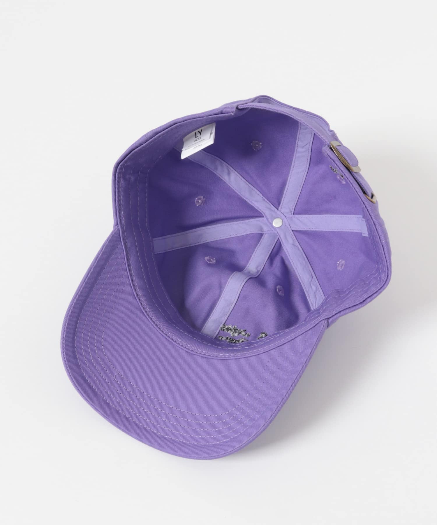 LY　LETTER CAP PURPLE Free