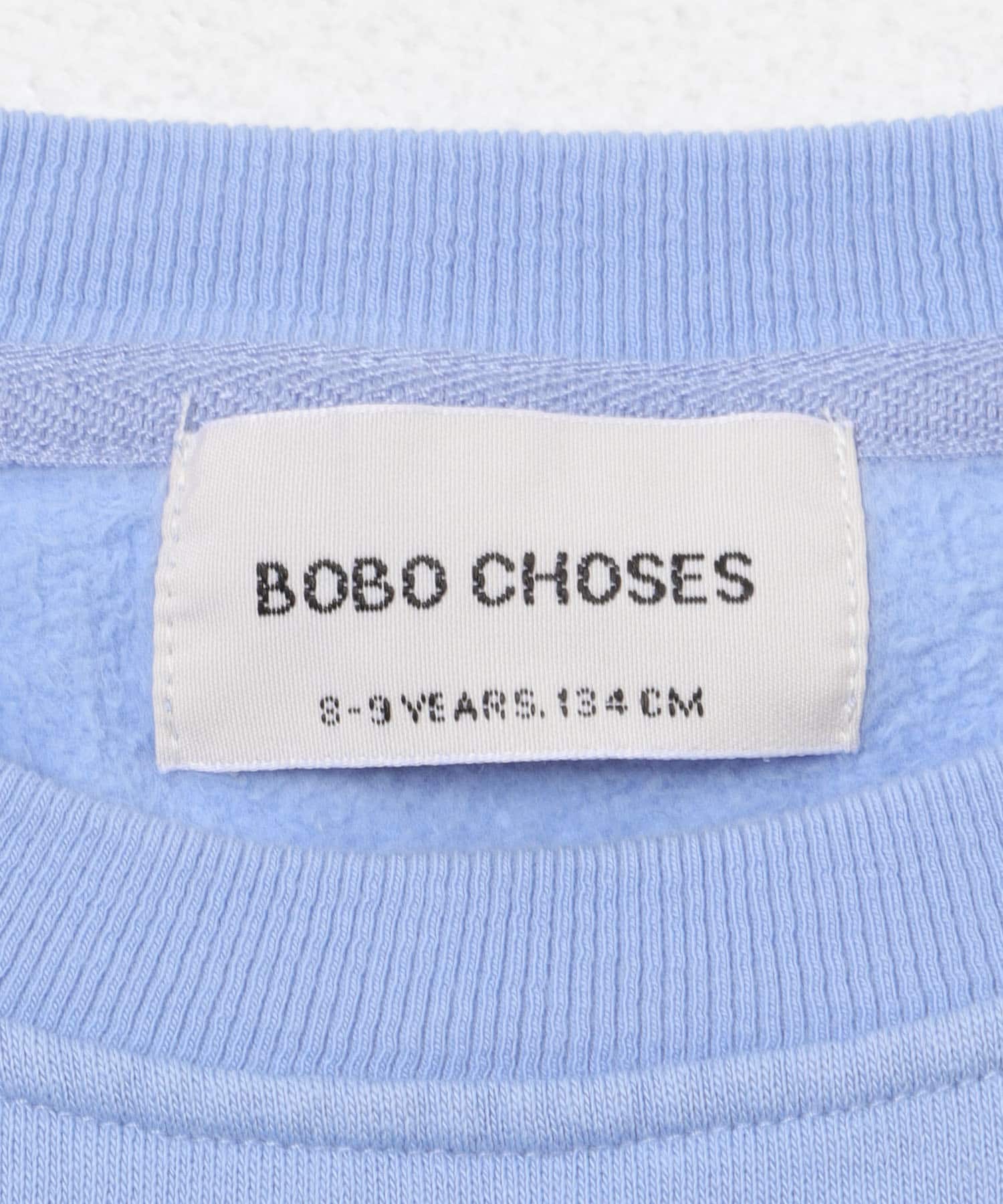 BOBO CHOSES　BOOTY GHOSTS SW SHIRTS(KIDS) LIGHT BLUE 6-7y