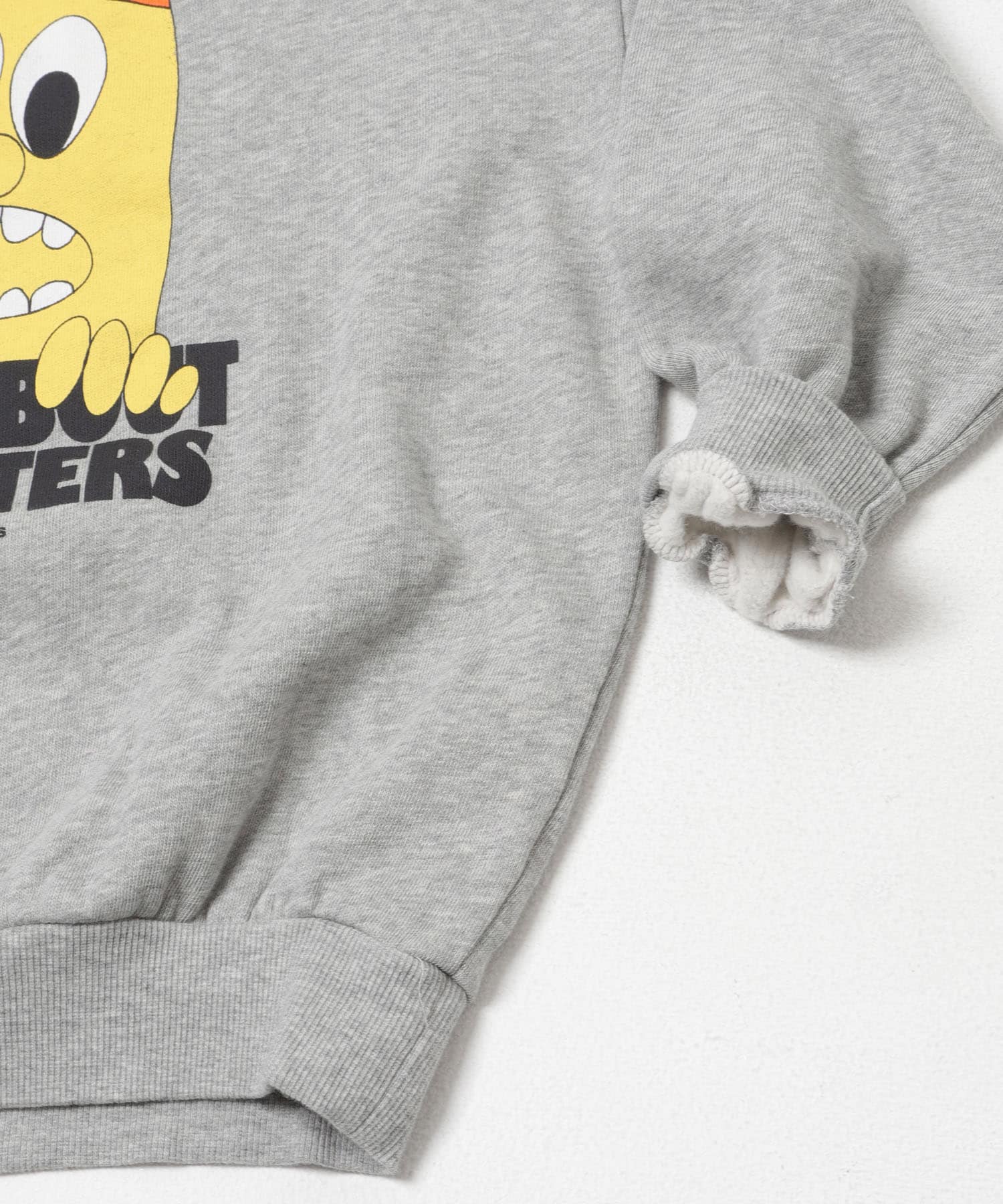 BOBO CHOSES　BIGTOOTH LEMON SW SHIRTS(KIDS) GREY 6-7y