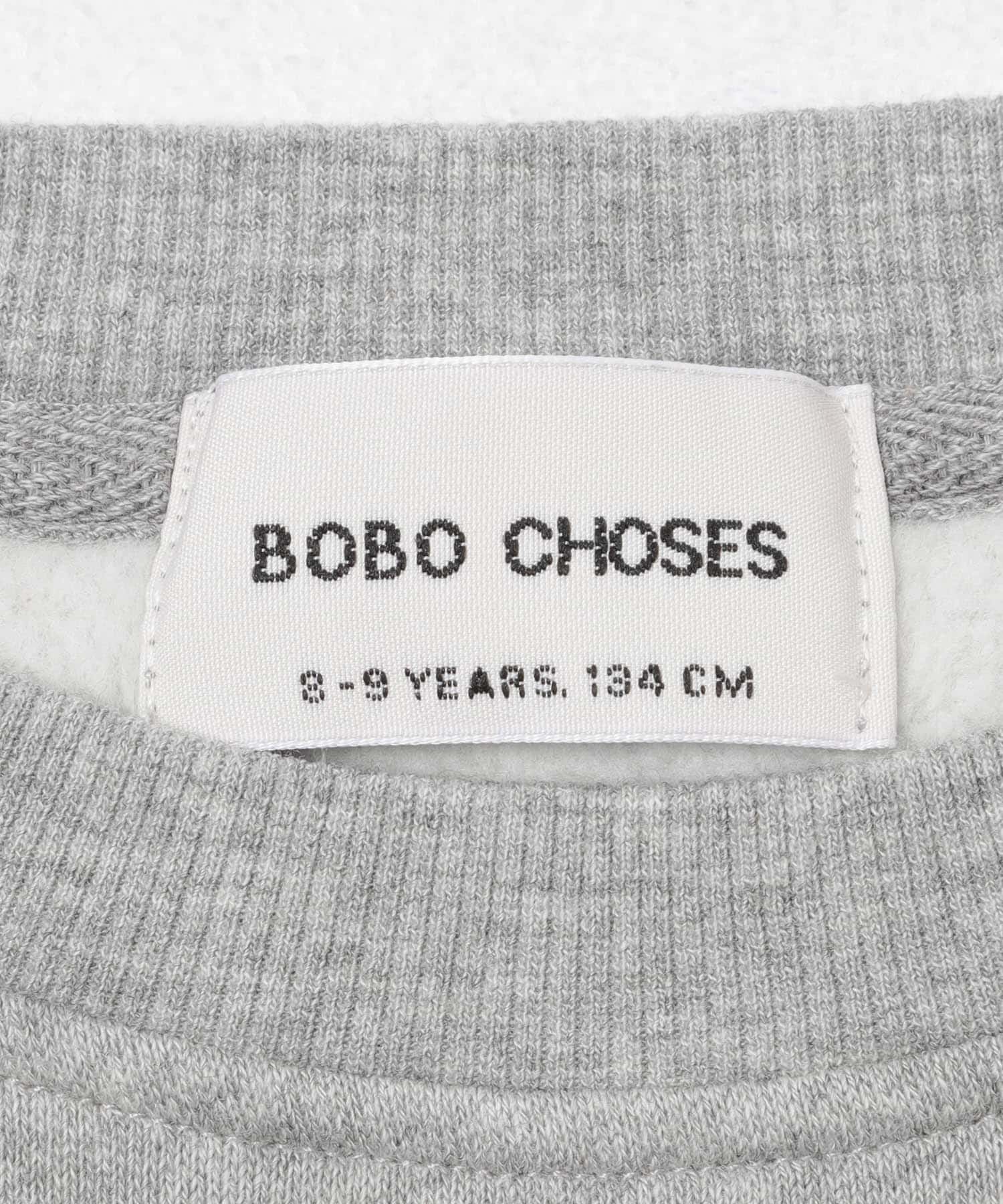 BOBO CHOSES　BIGTOOTH LEMON SW SHIRTS(KIDS) GREY 6-7y