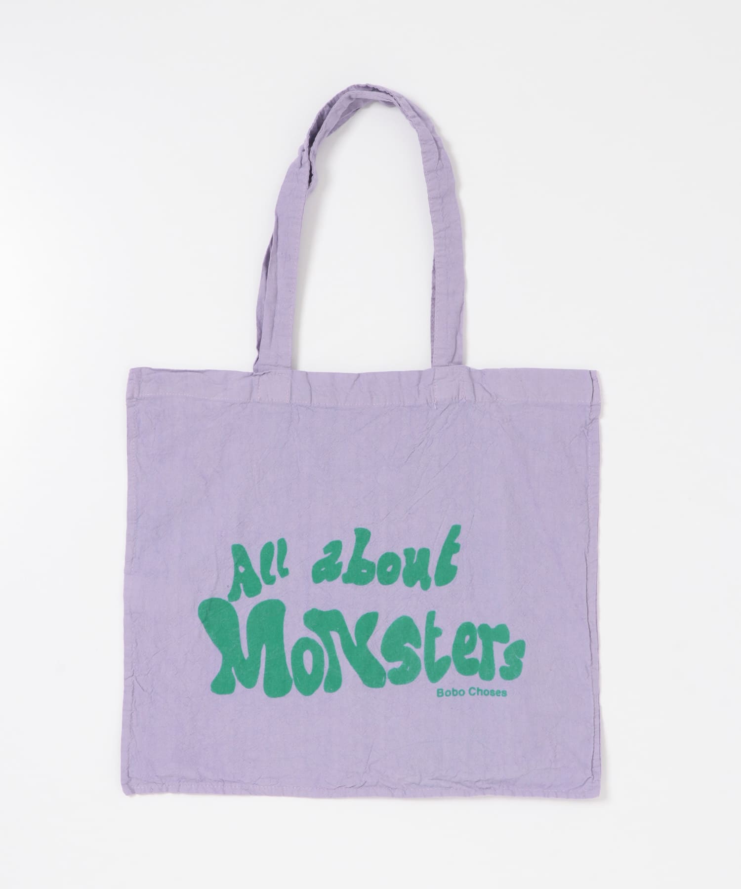 BOBO CHOSES　ALLABOUTMONSTERSTOTEBAG(KIDS) PURPLE One