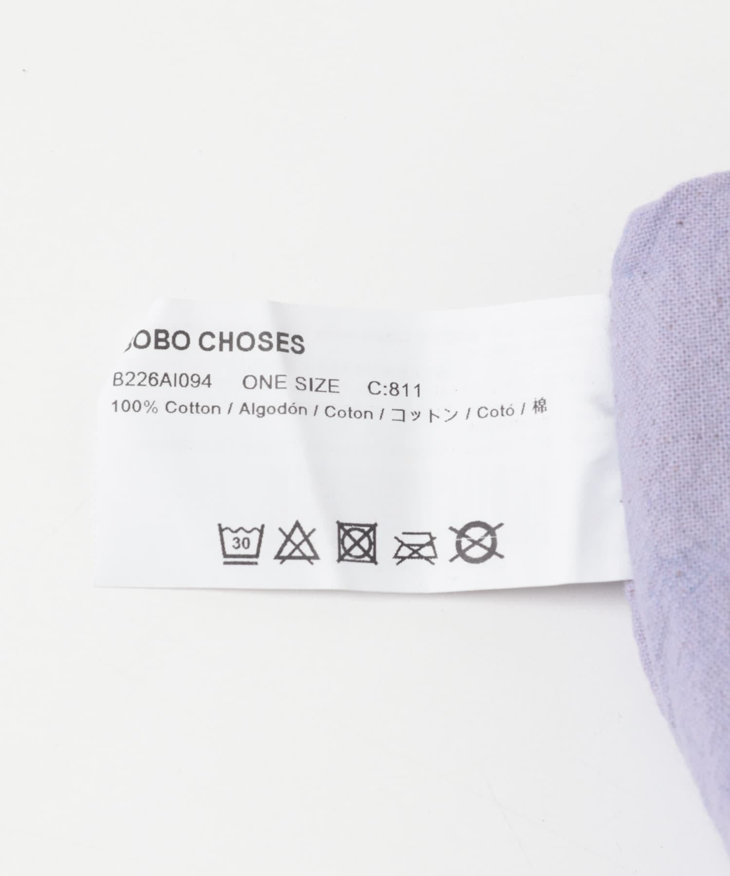 BOBO CHOSES　ALLABOUTMONSTERSTOTEBAG(KIDS) PURPLE One