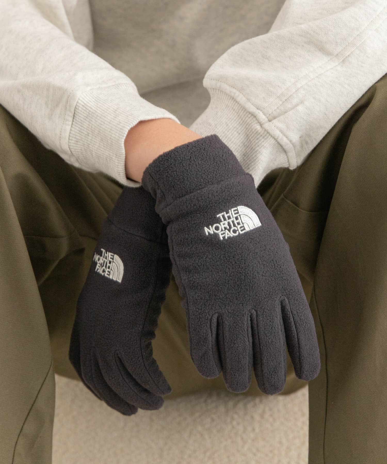 THE NORTH FACE　KIDS MICRO FLEECE GLOVE(KIDS)