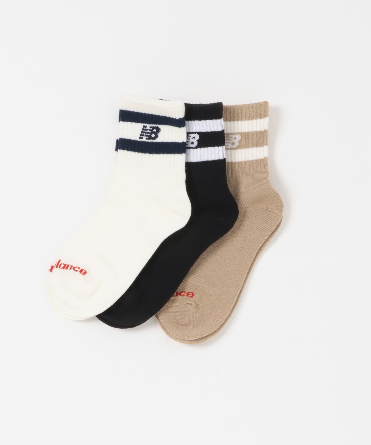 NEW BALANCE　ジュニアショートライン3Pソックス(KIDS)