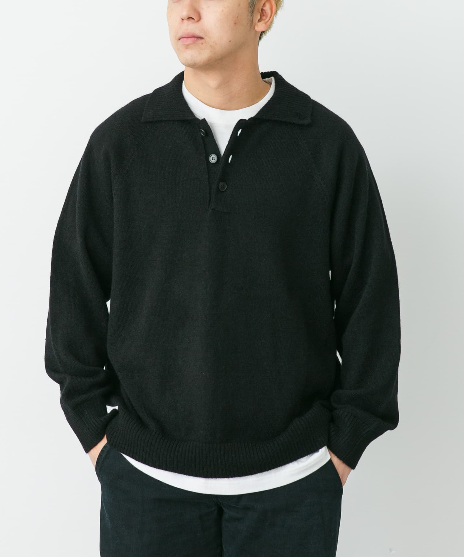STILL BY HAND　WOOL MOHAIR 10G PULLOVER