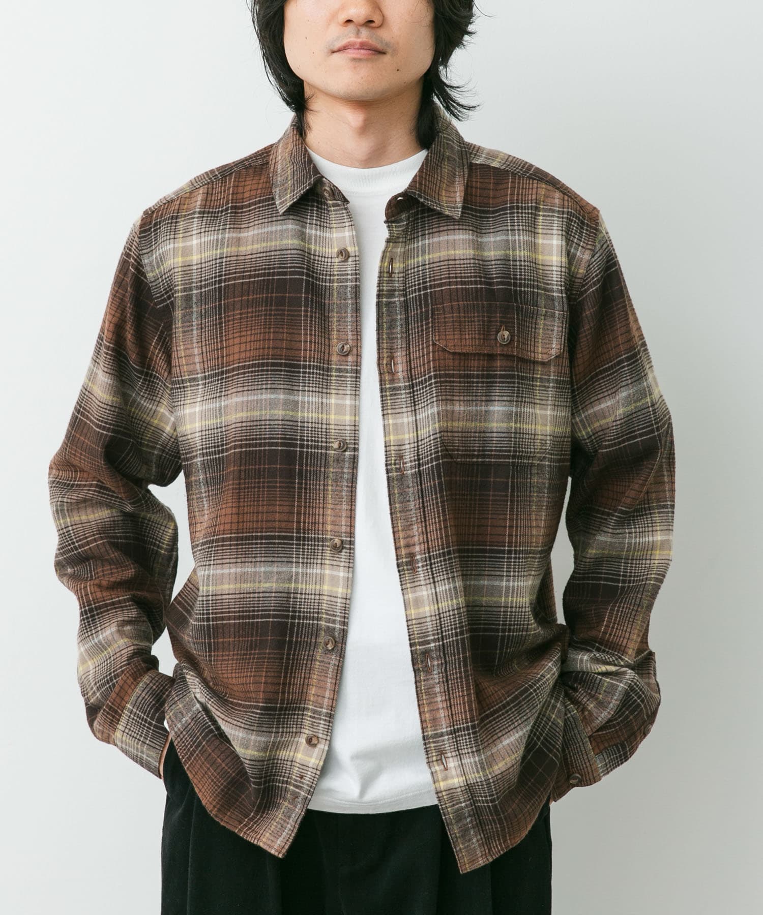 patagonia　LW FJORD FLANNEL SHIRTS