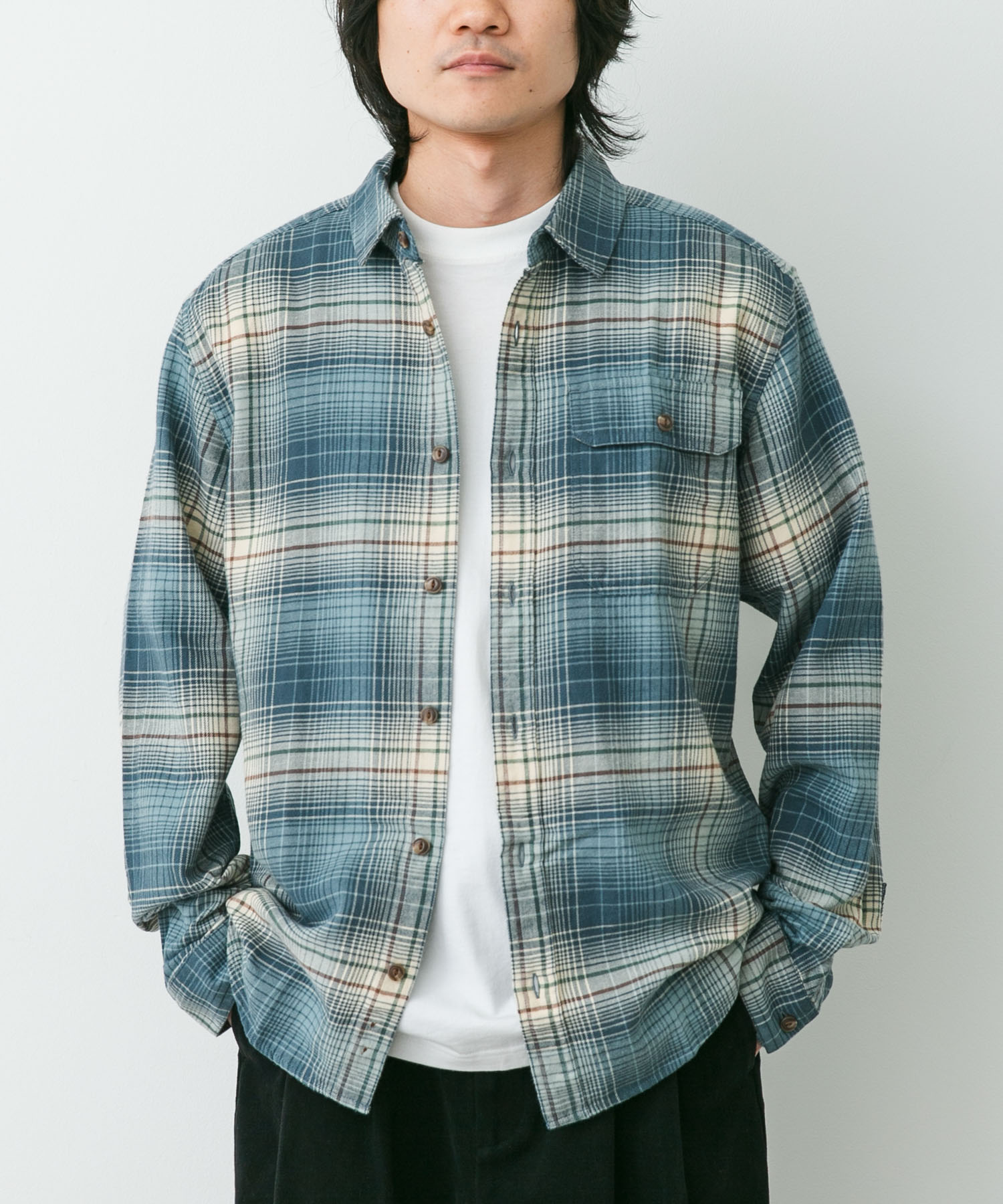 patagonia　LW FJORD FLANNEL SHIRTS