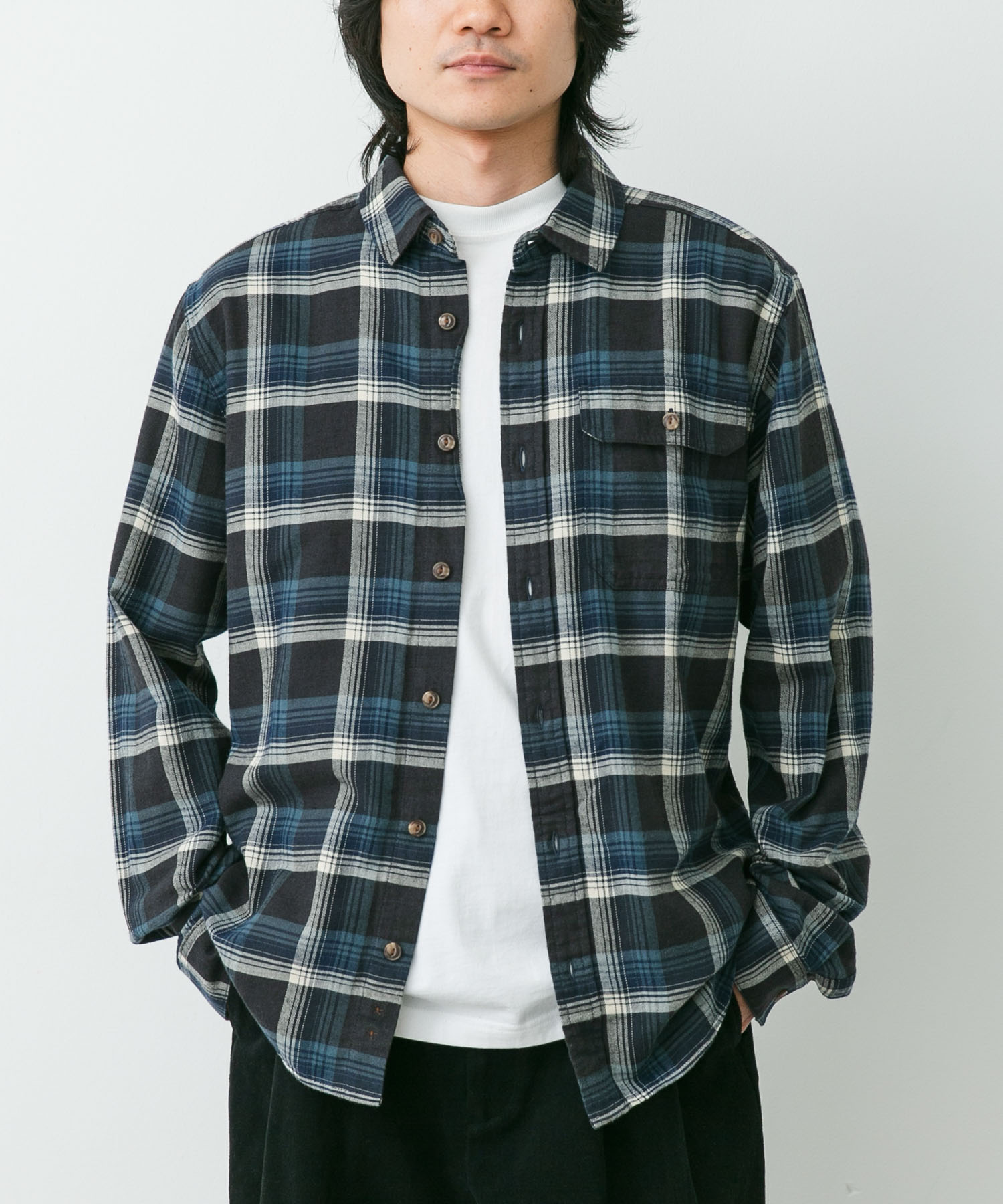 patagonia　LW FJORD FLANNEL SHIRTS