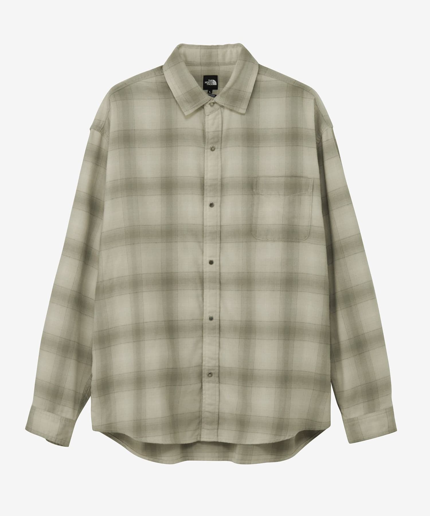 THE NORTH FACE　FLANNEL OMBRE CHECK SHIRTS