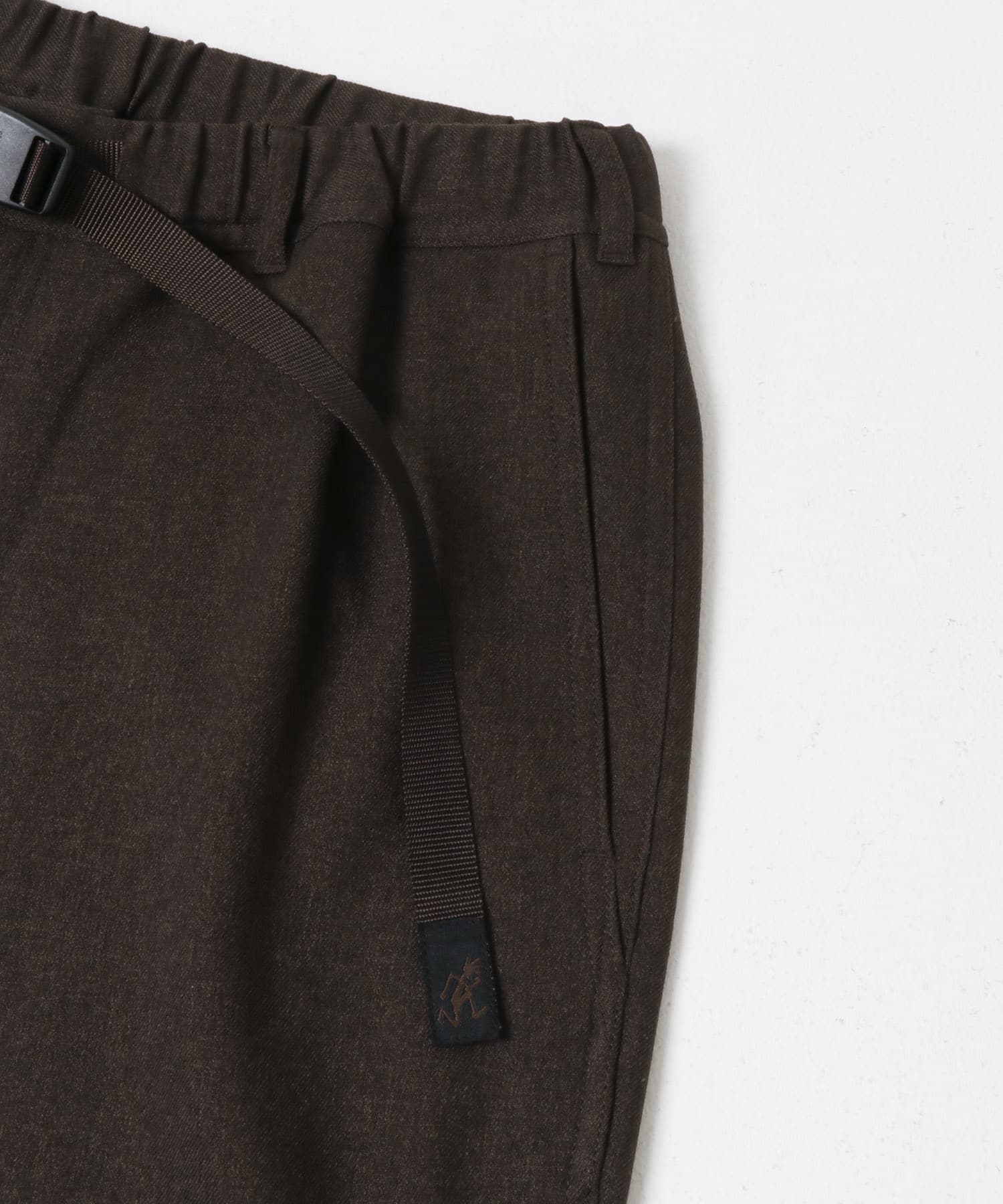 Gramicci for DOORS　LANATECウールライクトラウザー DARK BROWN S