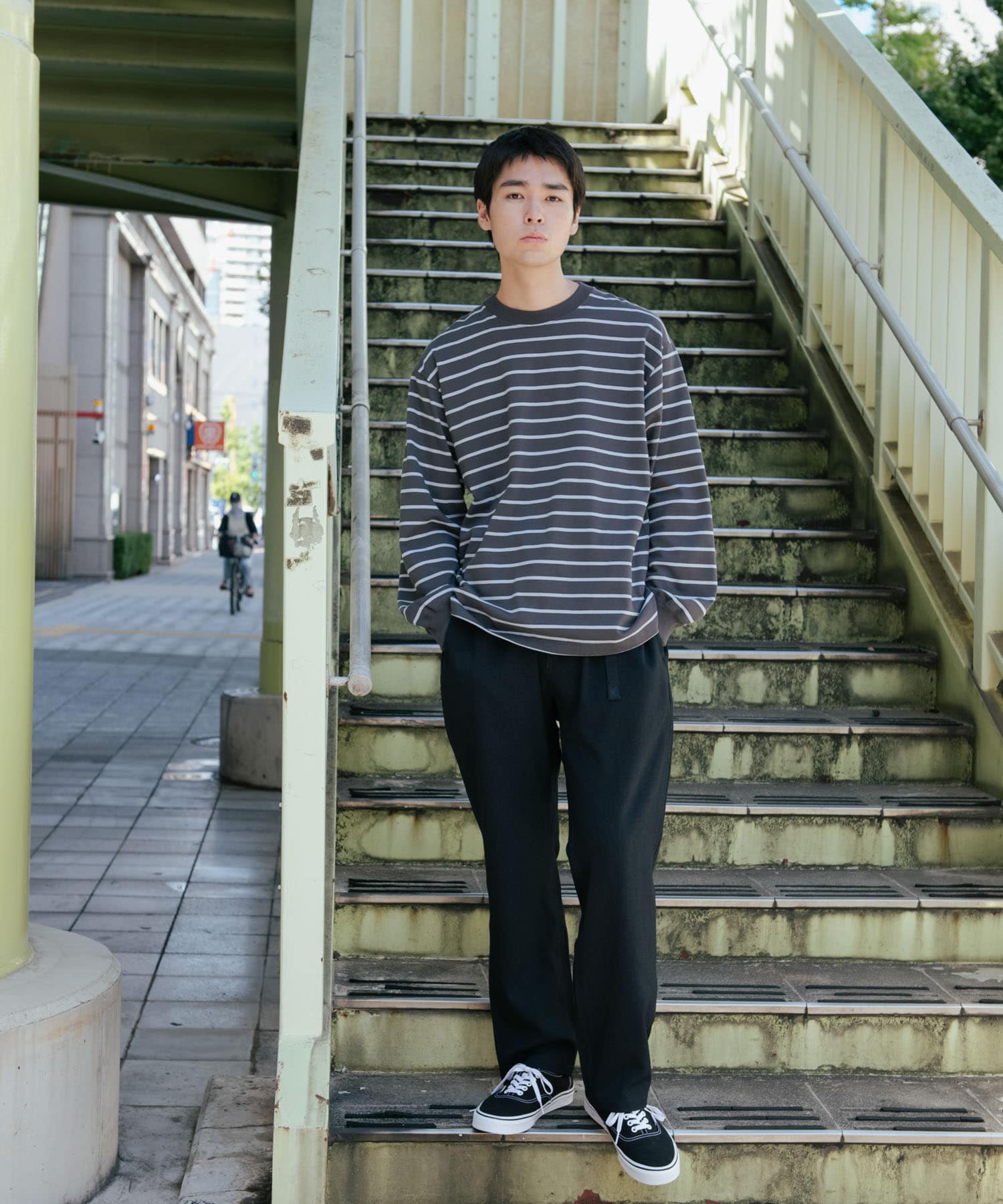 身長：177cm サイズ：L