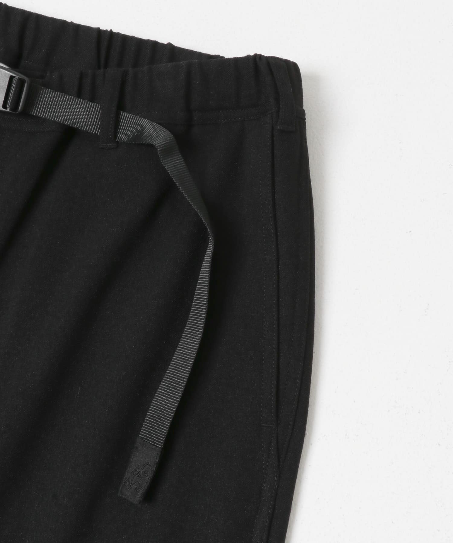 Gramicci for DOORS　LANATECウールライクトラウザー BLACK S