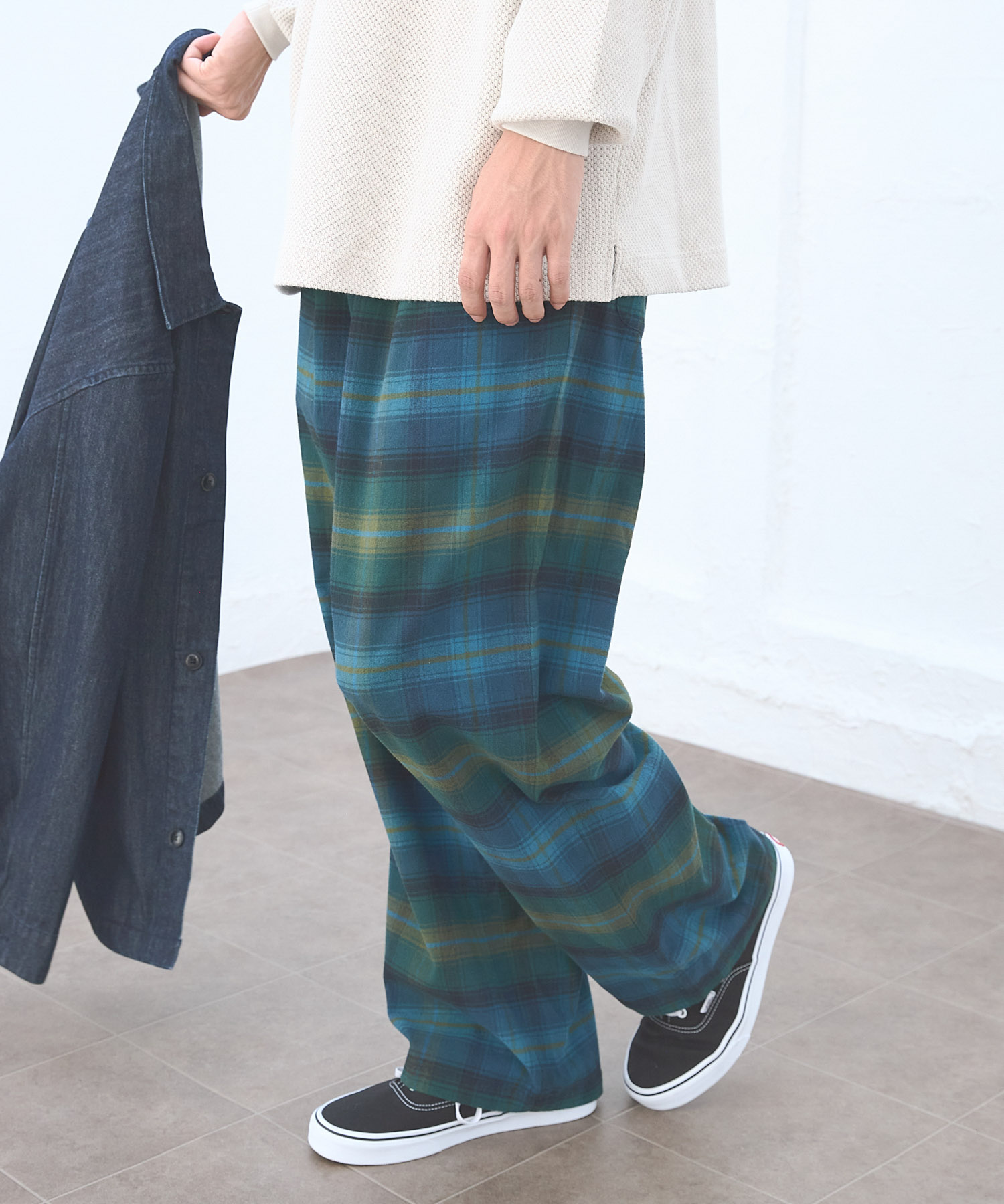 身長：181cm サイズ：Free