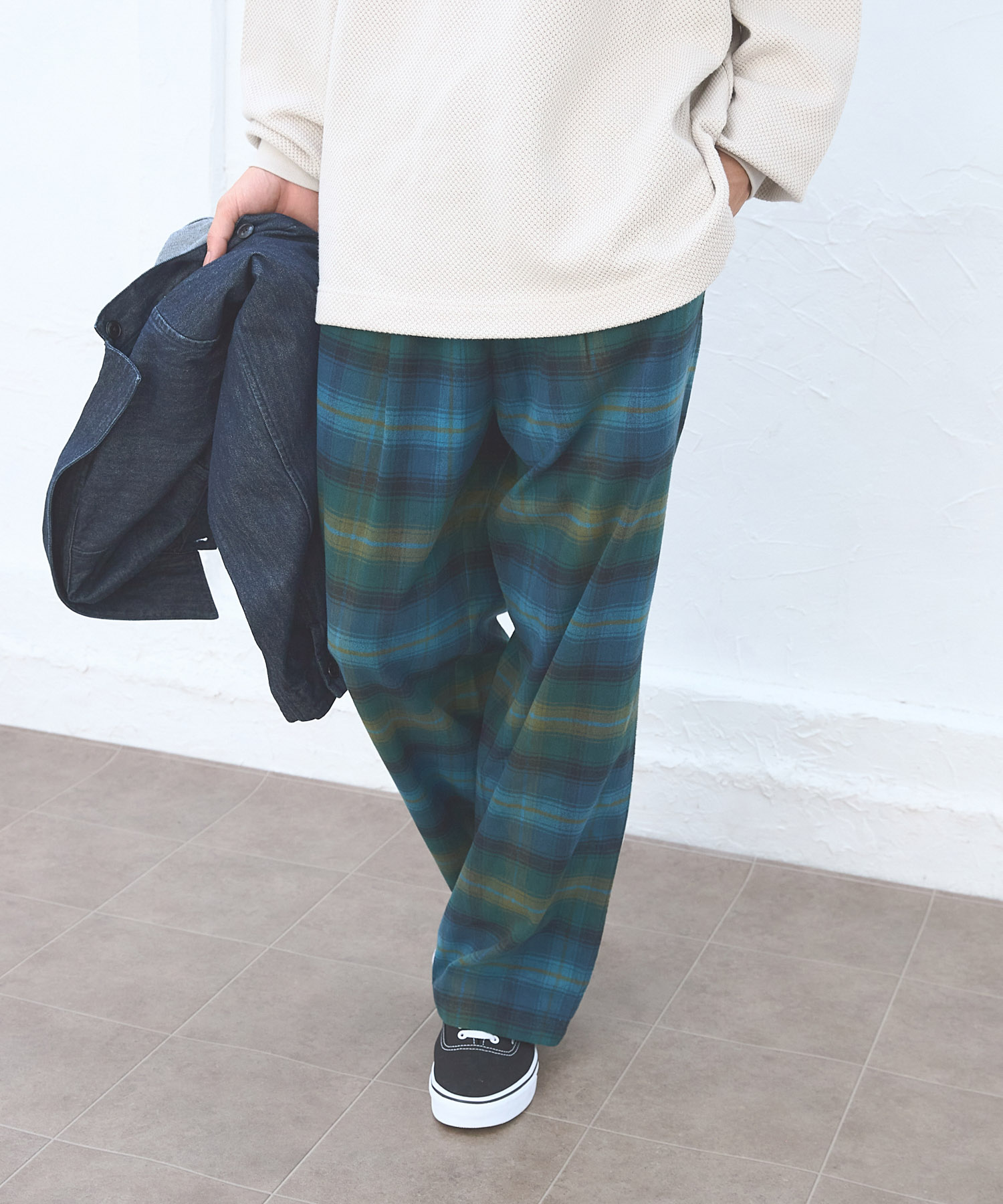 身長：181cm サイズ：Free