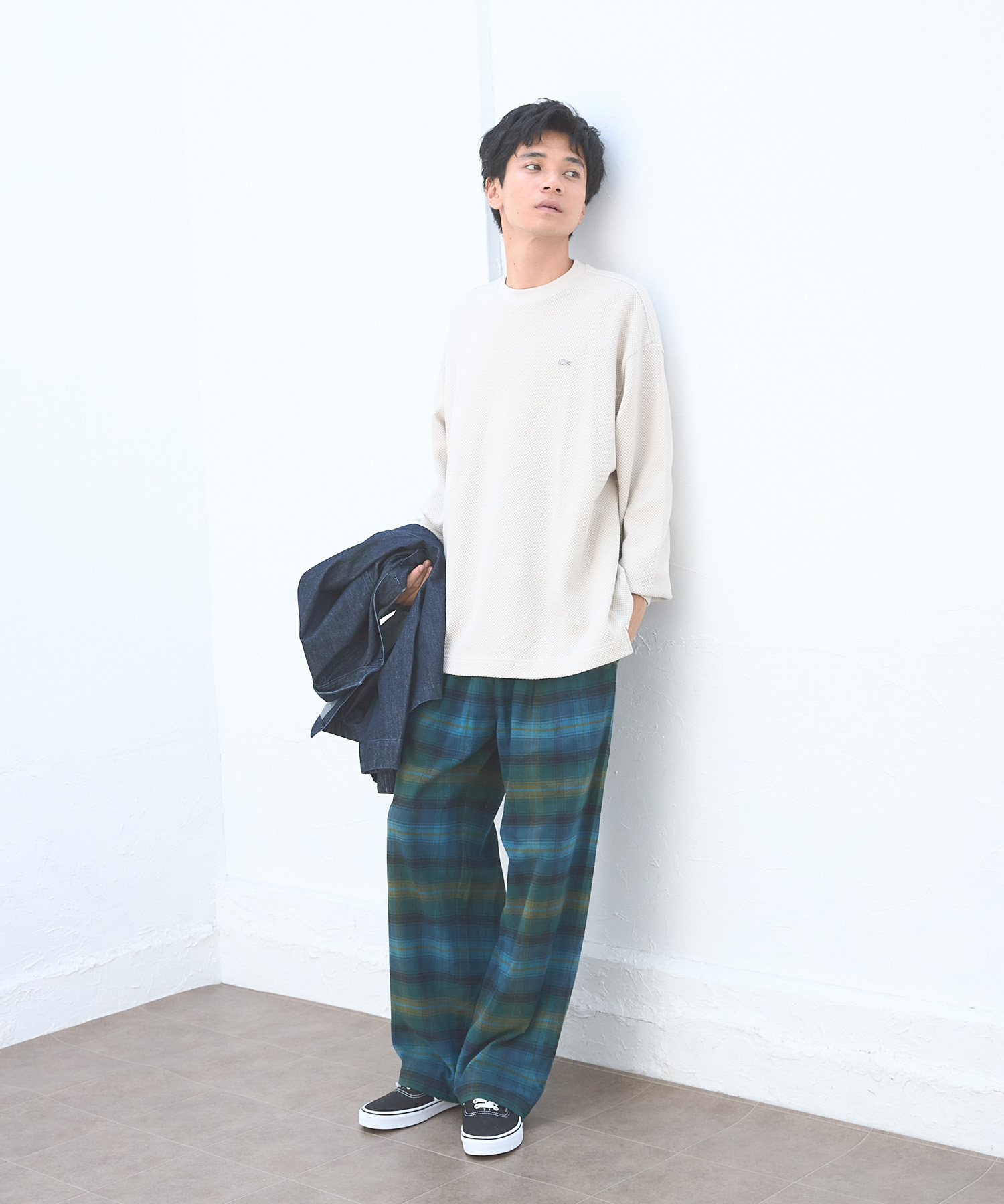 身長：181cm サイズ：Free
