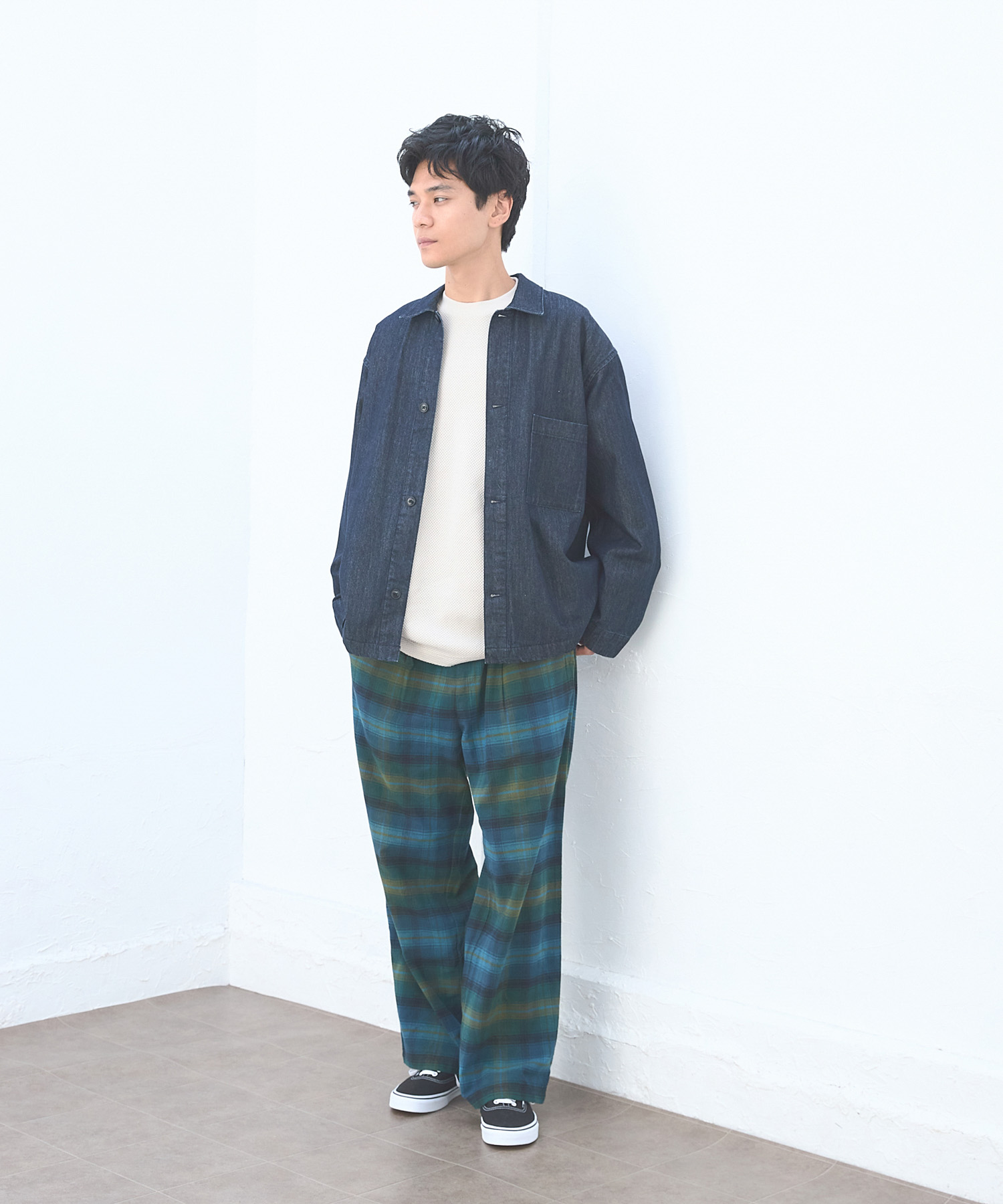 身長：181cm サイズ：Free