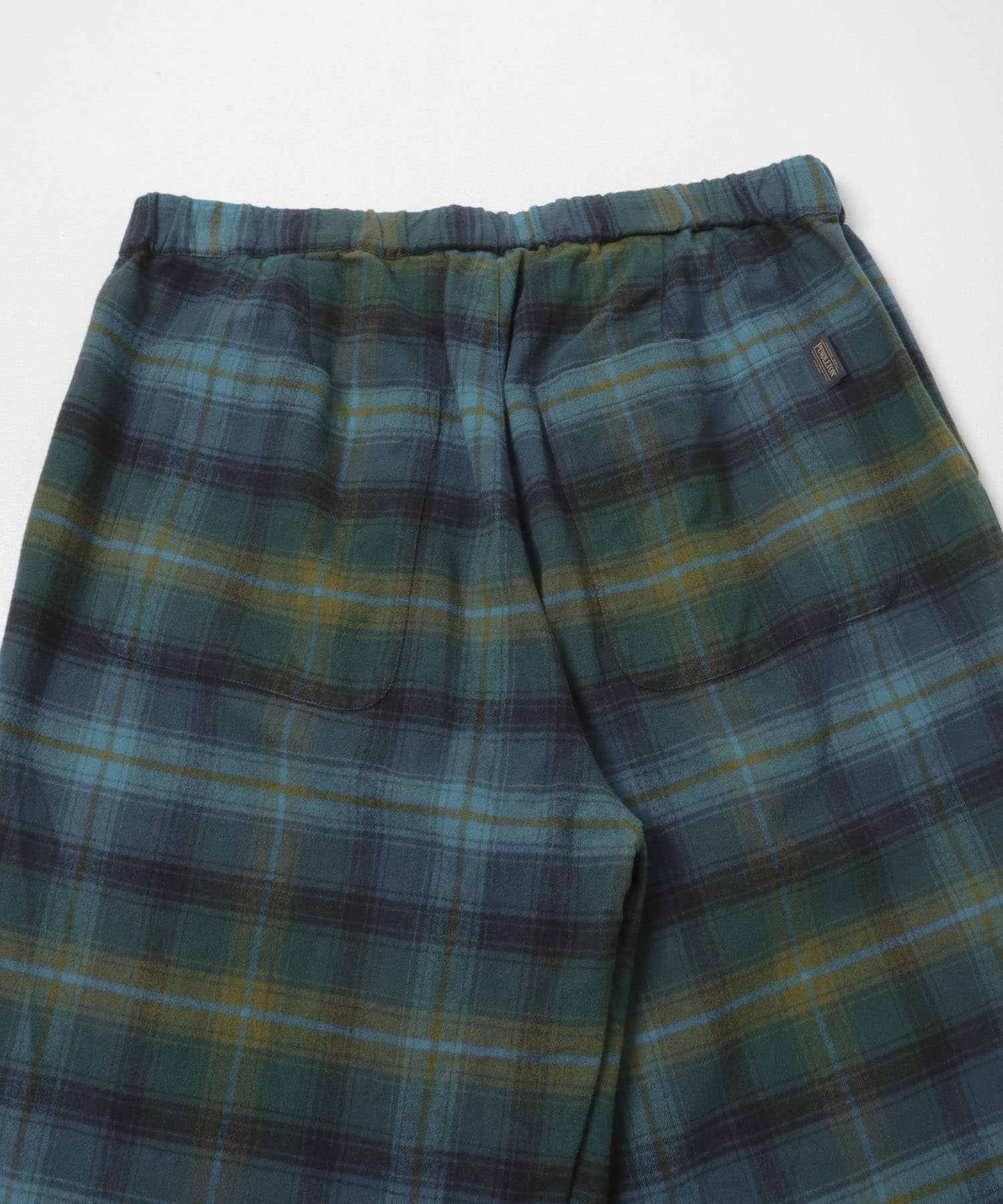 『別注』PENDLETON×DOORS　PLAID EASY PANTS GREEN Free