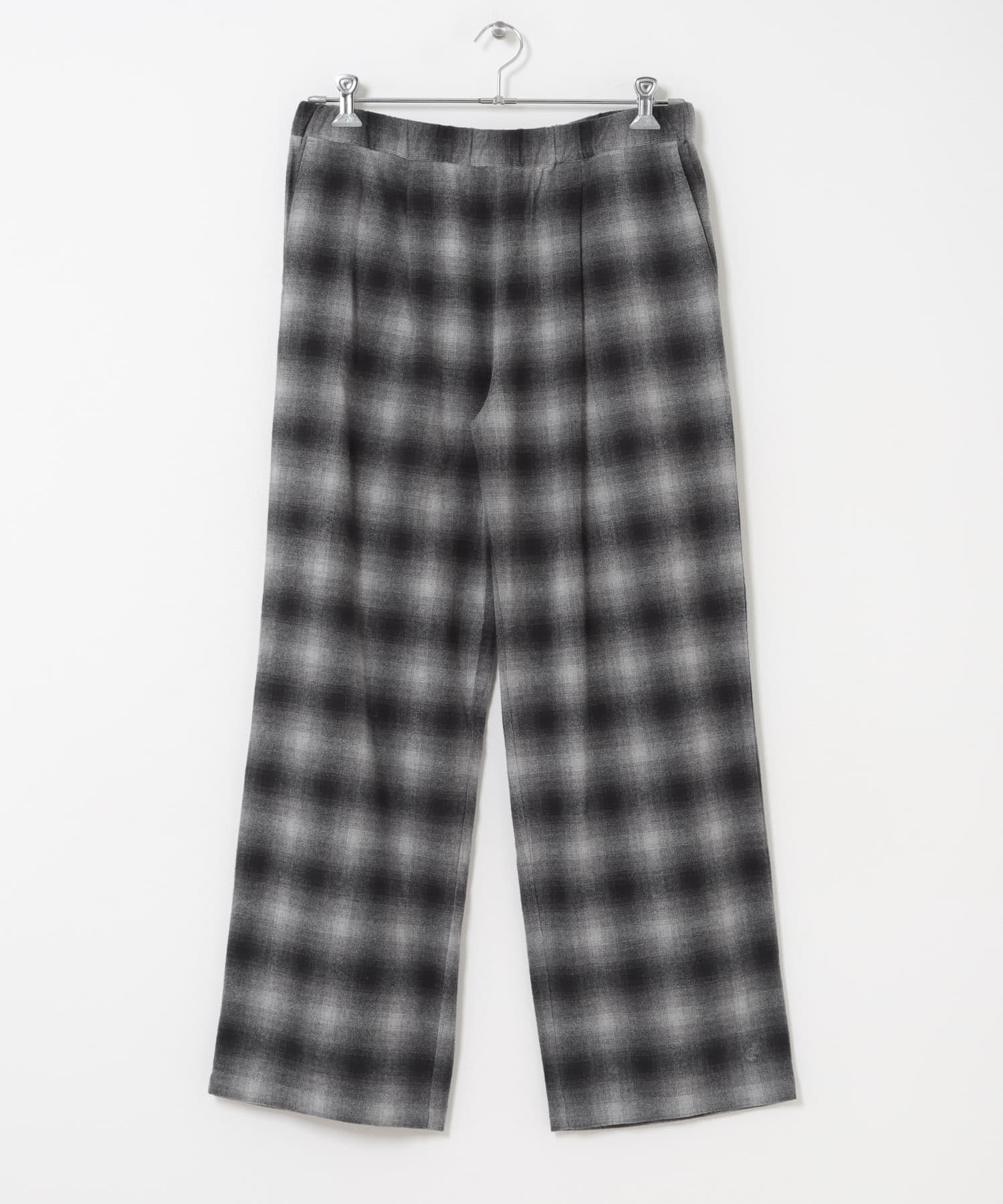 『別注』PENDLETON×DOORS　PLAID EASY PANTS BLACK Free