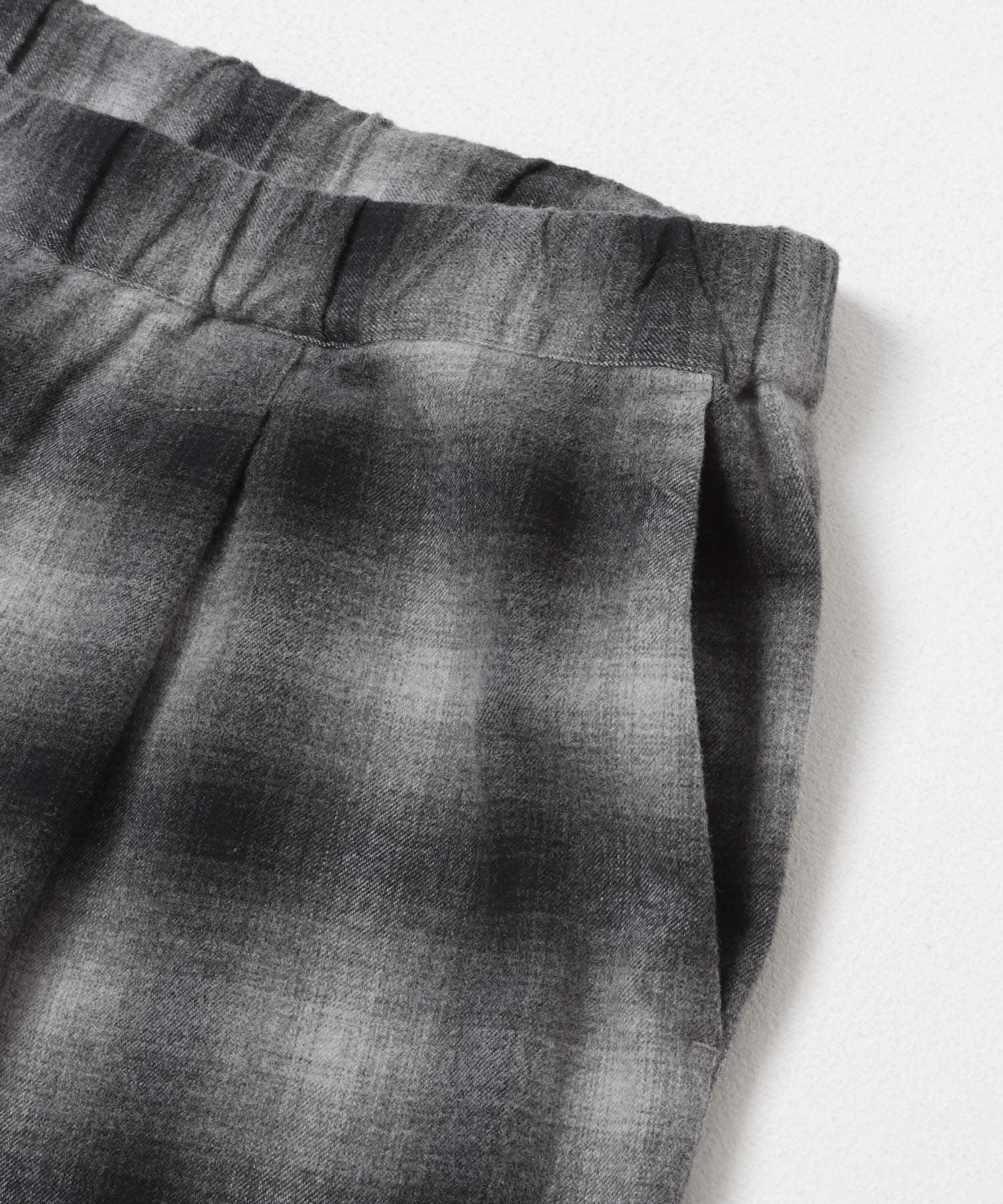 『別注』PENDLETON×DOORS　PLAID EASY PANTS BLACK Free