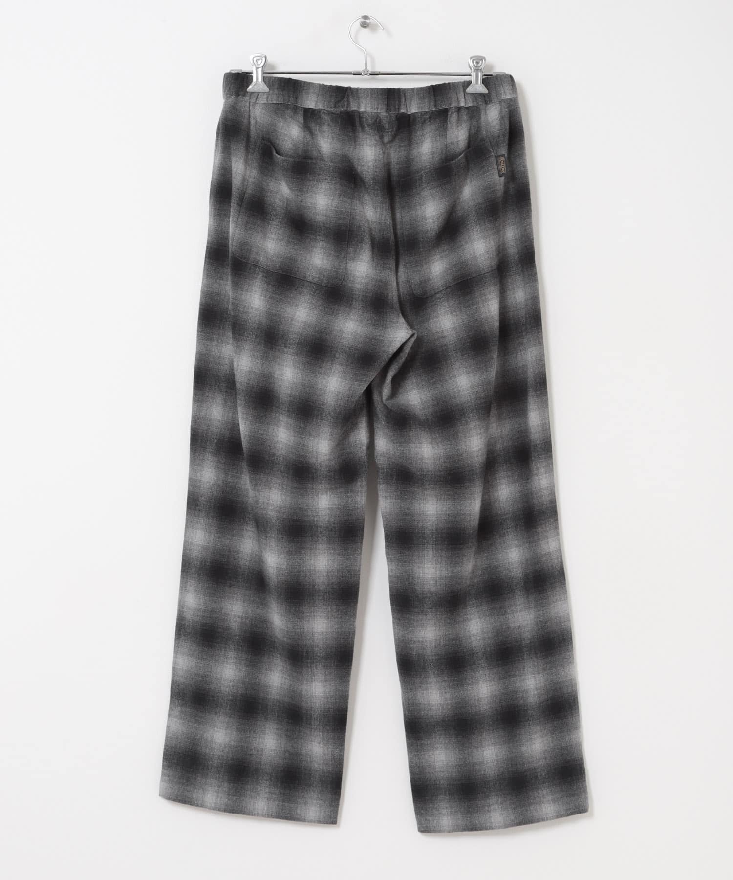 『別注』PENDLETON×DOORS　PLAID EASY PANTS BLACK Free
