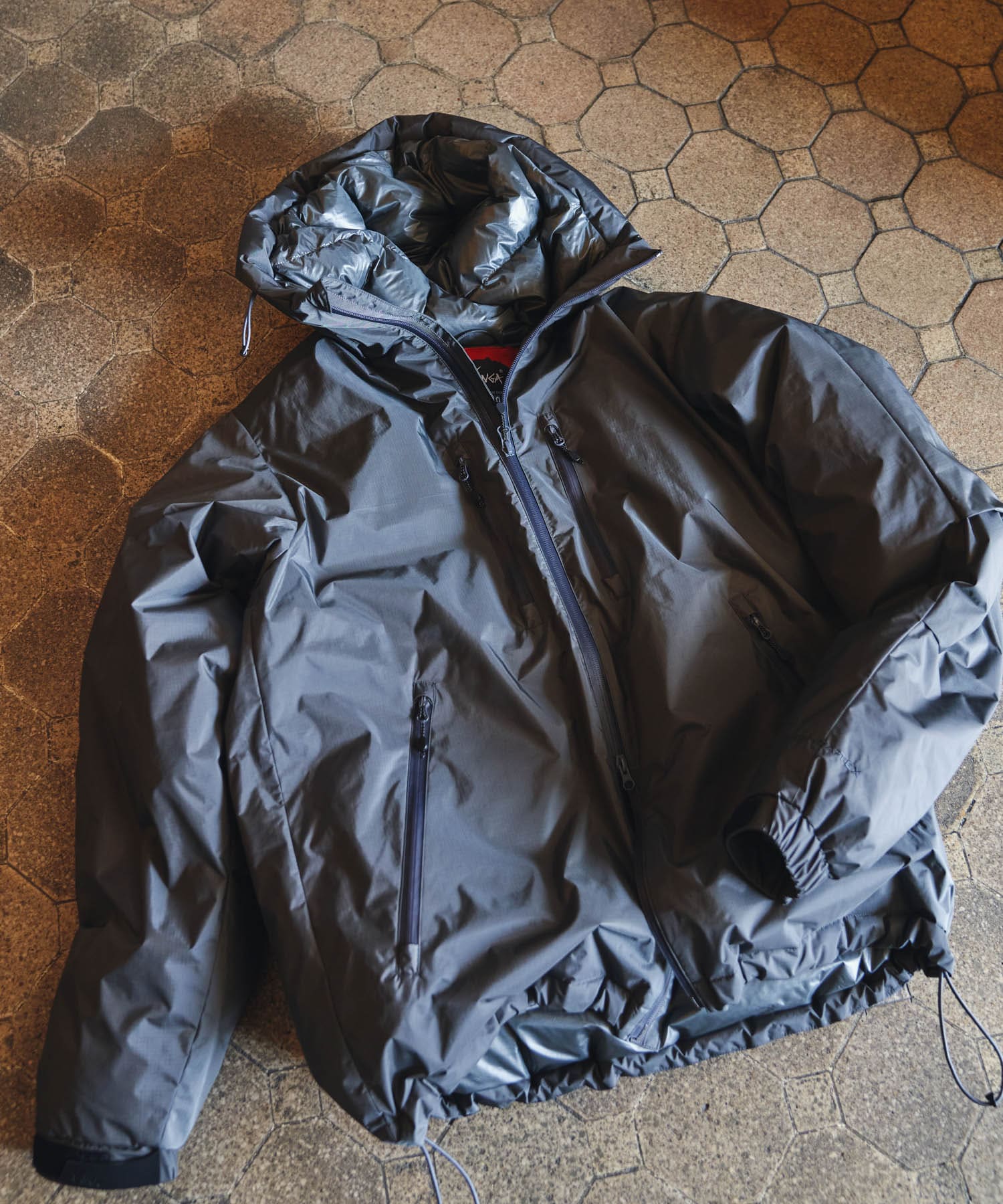 『別注』NANGA×DOORS　AURORA TEX DOWN PARKA 26AW MIL STONE M