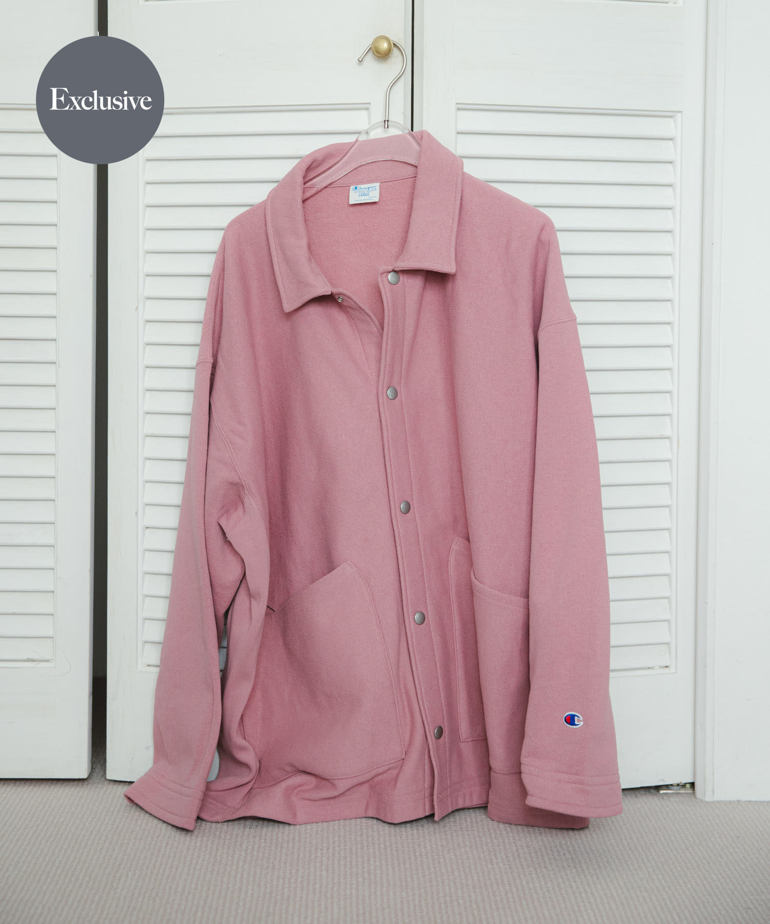 『別注』Champion×DOORS　SWEAT COVERALL JACKET