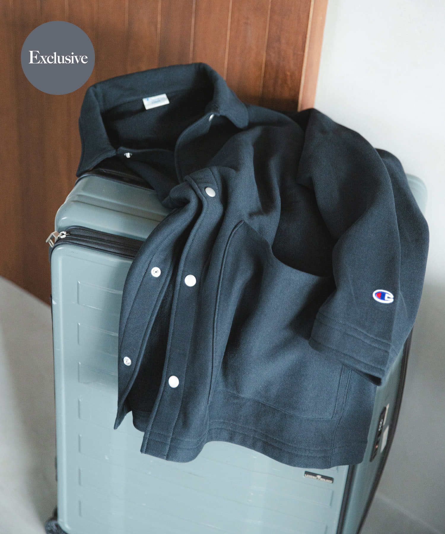 『別注』Champion×DOORS　SWEAT COVERALL JACKET