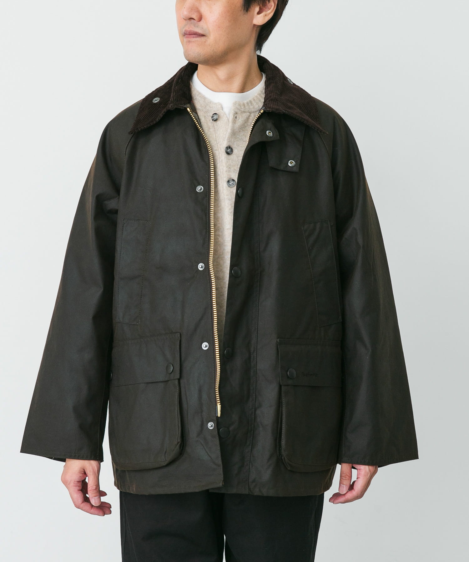Barbour OS BEDALE WAX JACKET(36 SAGE): アウター｜URBAN RESEARCH