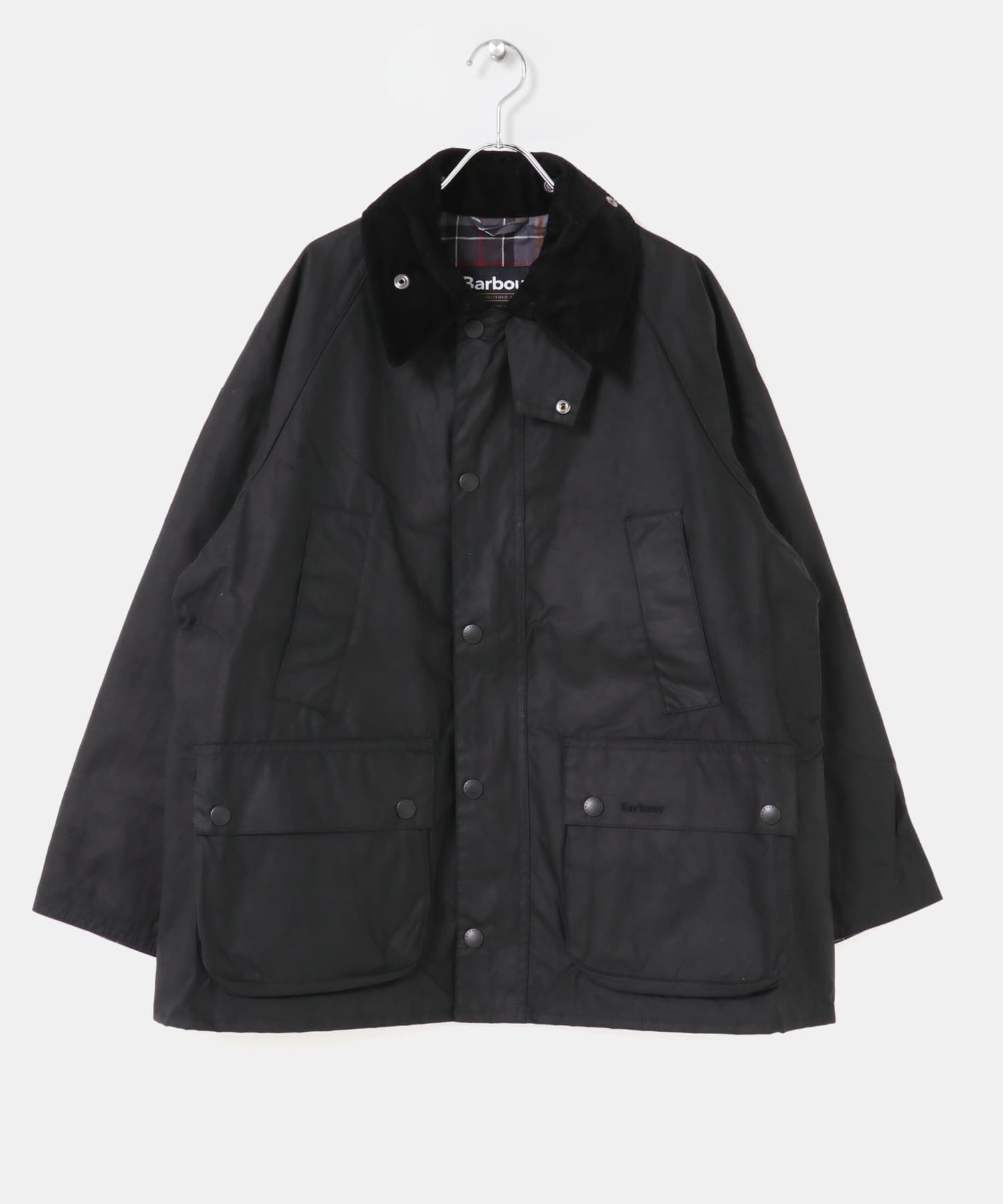 Barbour　OS BEDALE WAX JACKET BLACK 36