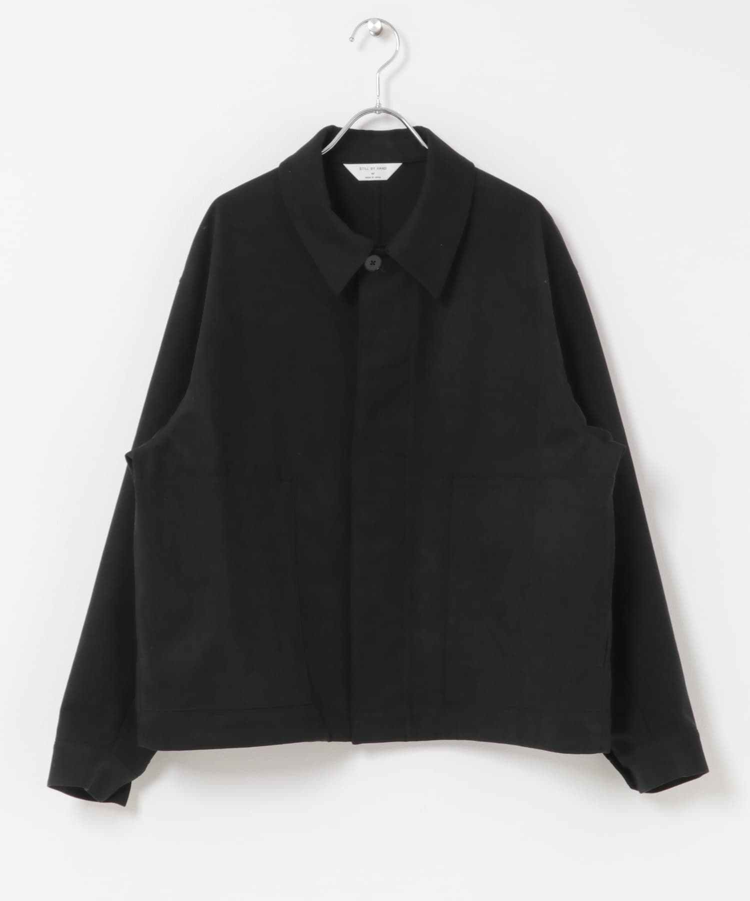 STILL BY HAND　SYNTHETICLEATHER SHORT BLOUSON