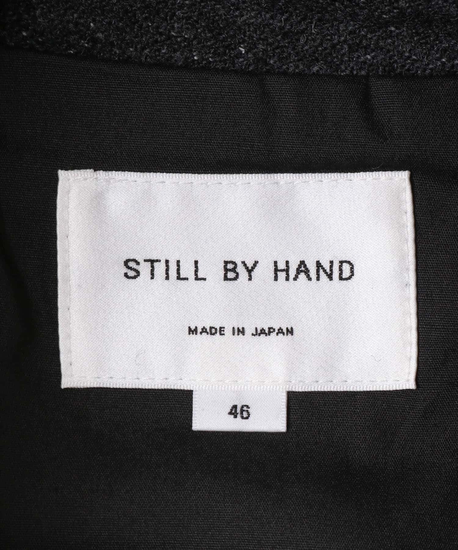 STILL BY HAND　SILK MIXED WOOL COAT GREY 46