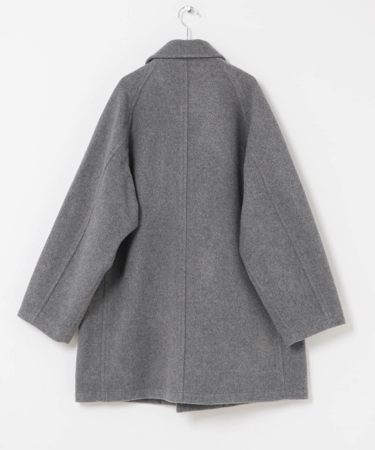 DANTON　HALF COAT GREY 38
