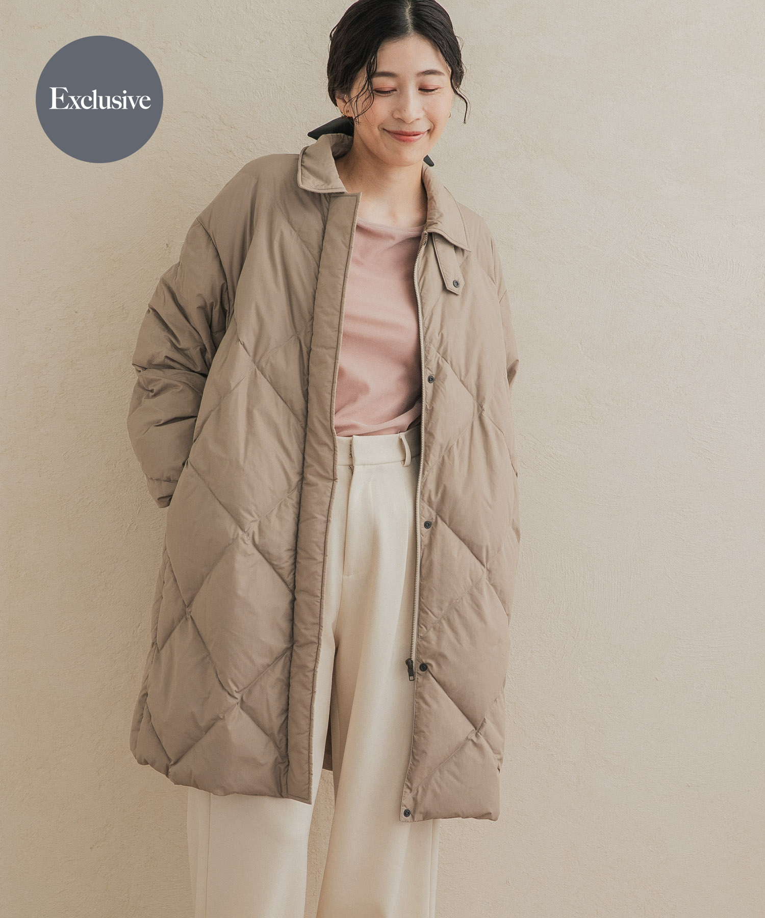 『別注』NANGA×DOORS　QUILTED LONG COAT