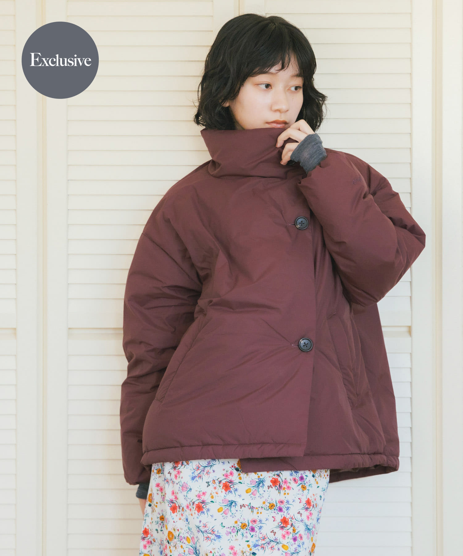 『別注』NANGA×DOORS　STANDCOLLAR DOWN JACKET