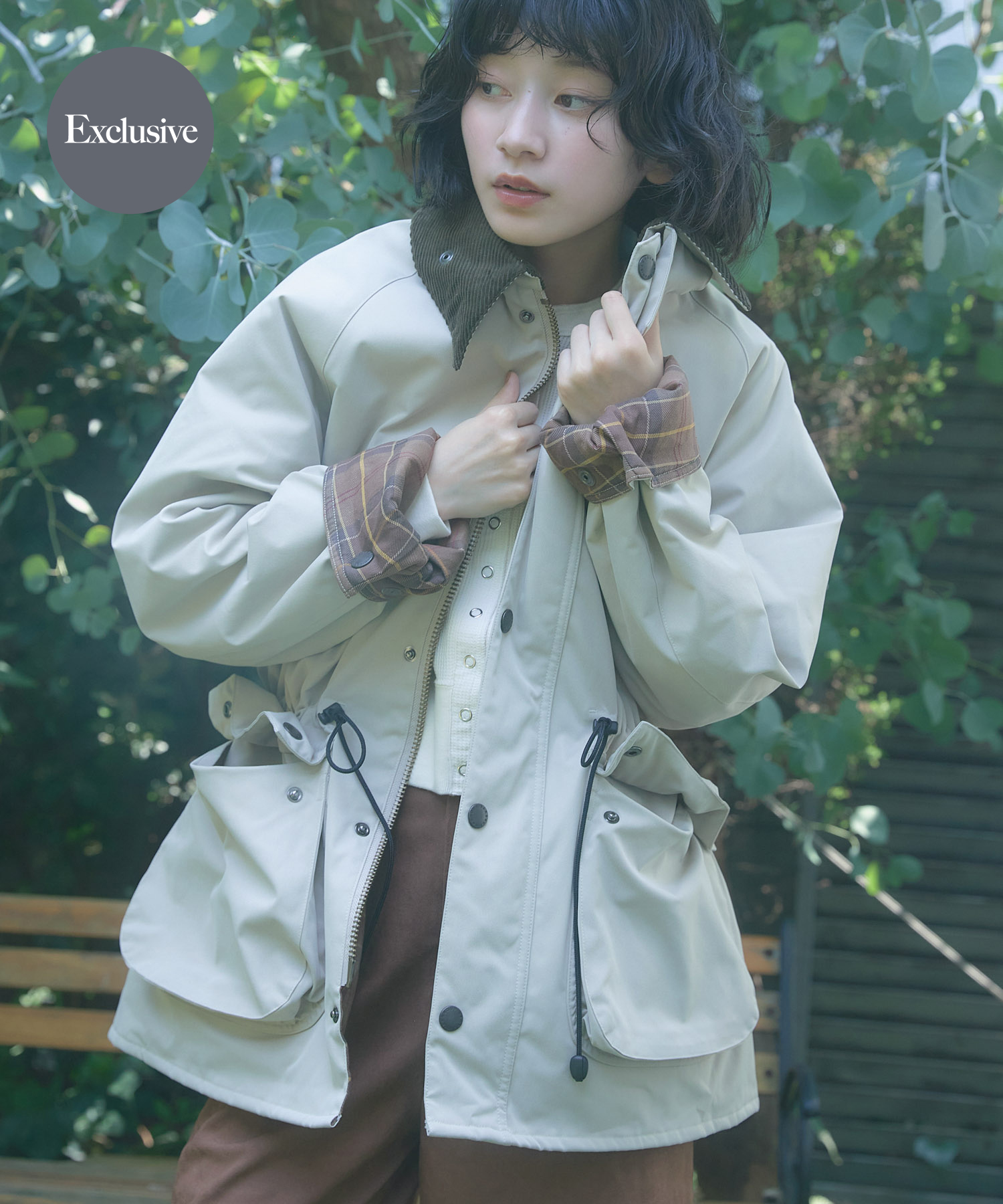 『別注』Barbour×DOORS　OS BEDALE PADDED